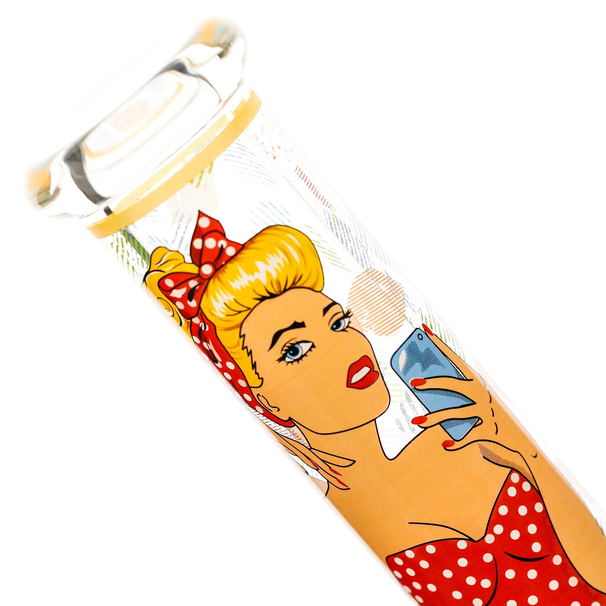 Potent Pin-up Bong - 14in - Image 18