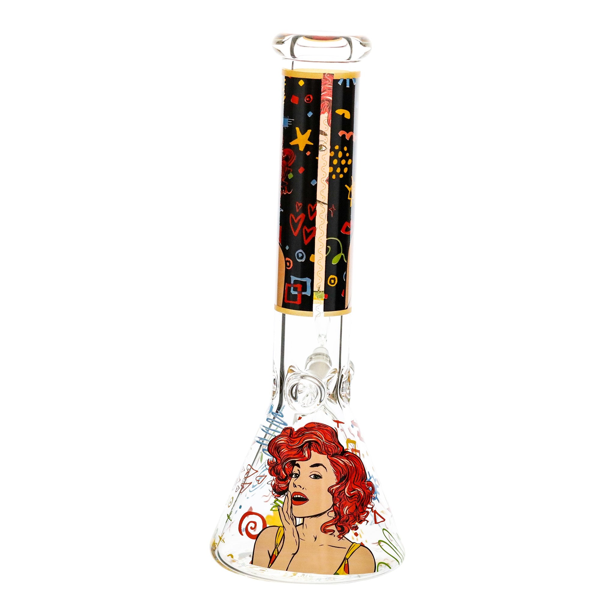Potent Pin-up Bong - 14in - Image 11