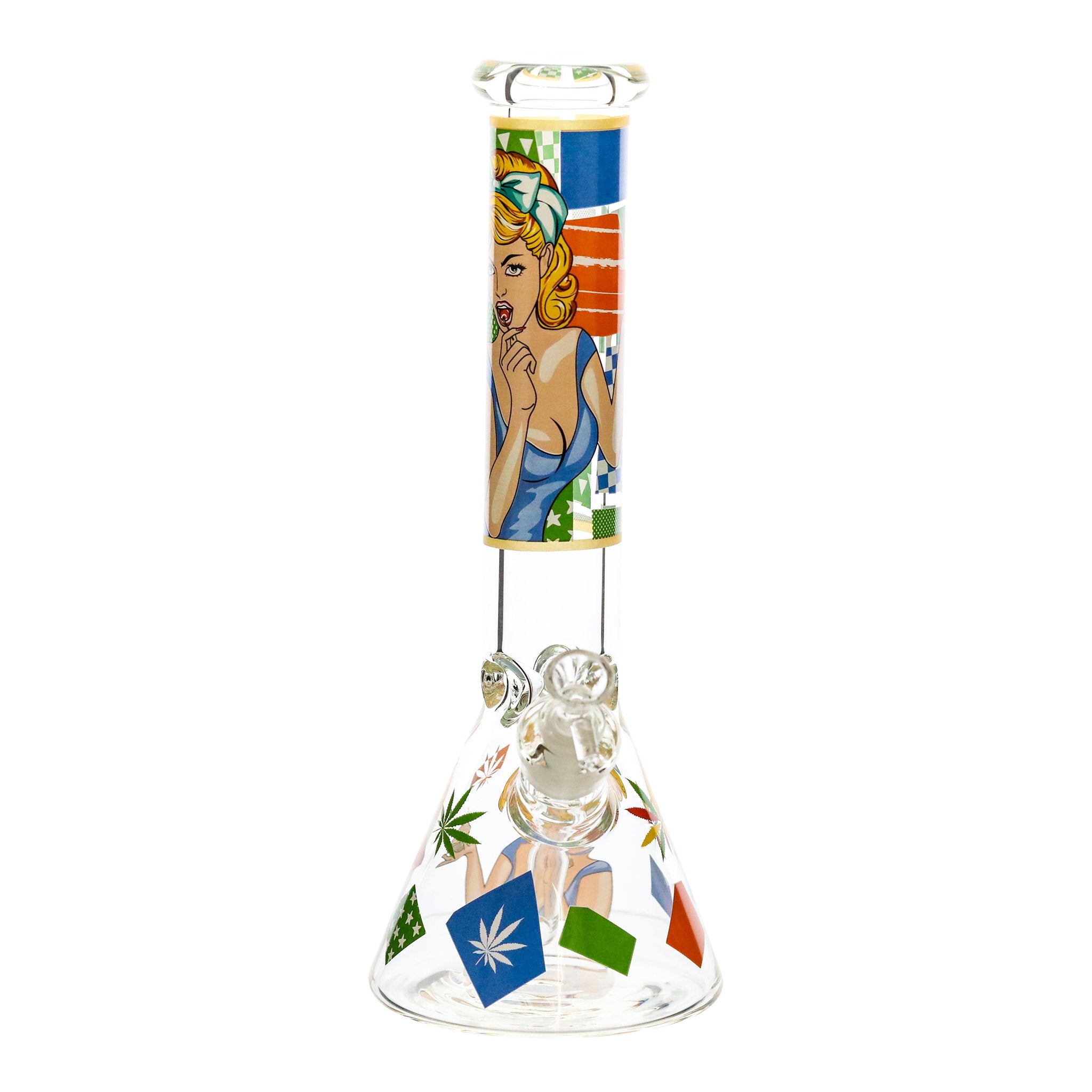 Potent Pin-up Bong - 14in - Image 12