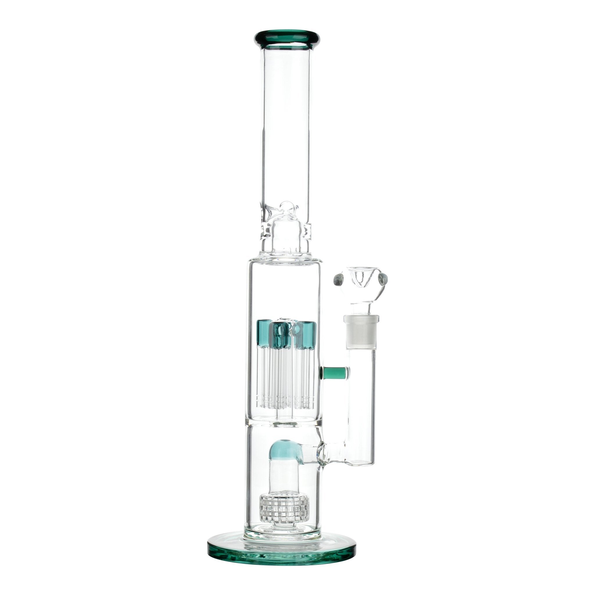 Quad Octo Perc Bong - 17in - Image 2