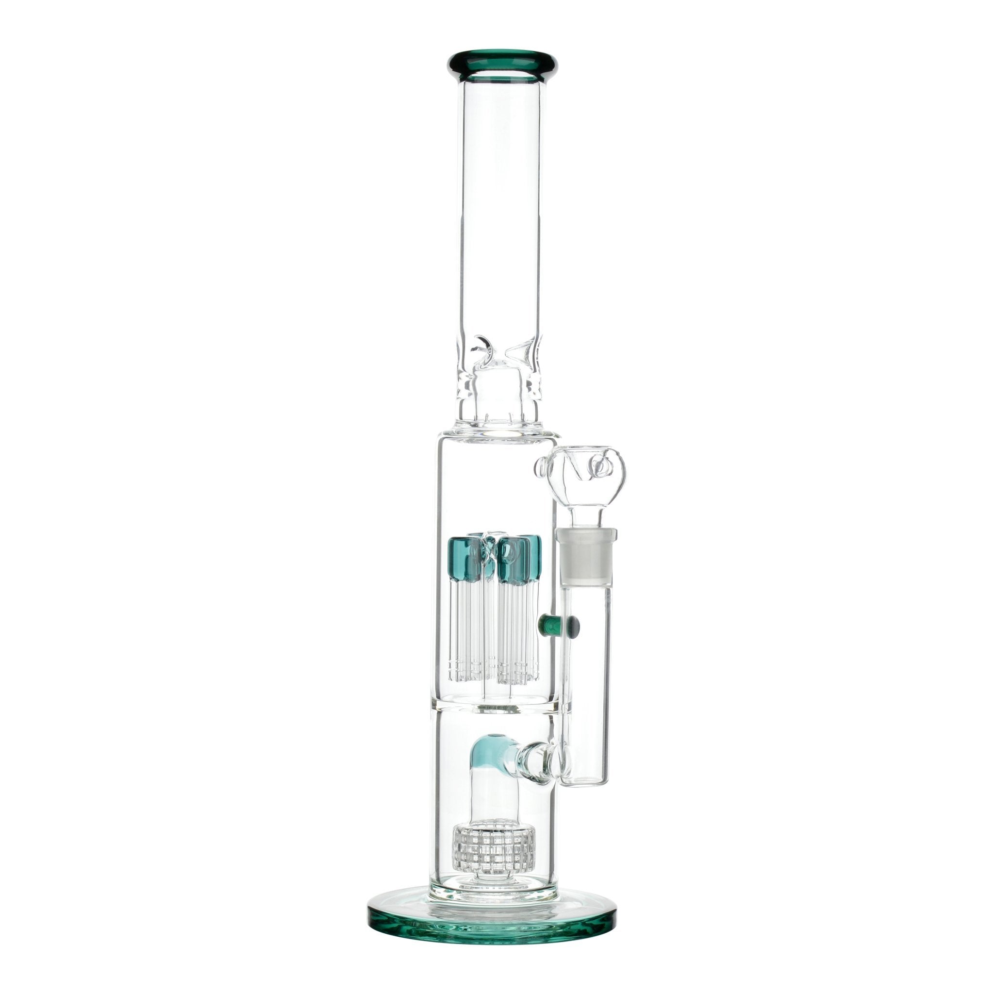Quad Octo Perc Bong - 17in - Image 6
