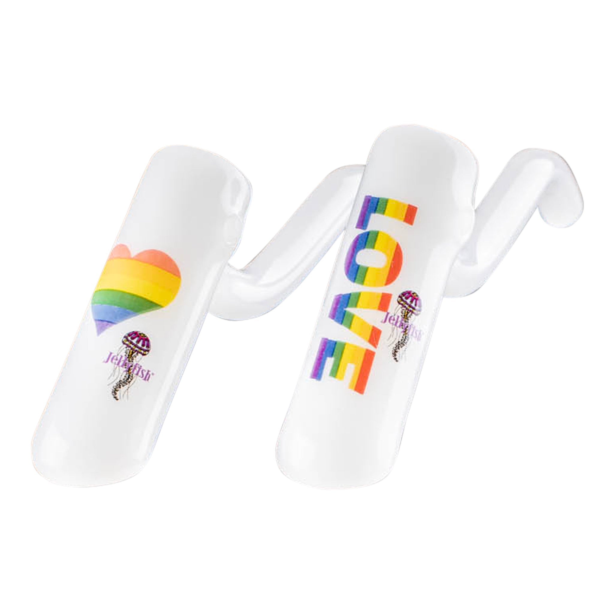 Rainbow Layback Bubbler - 5in - Image 5