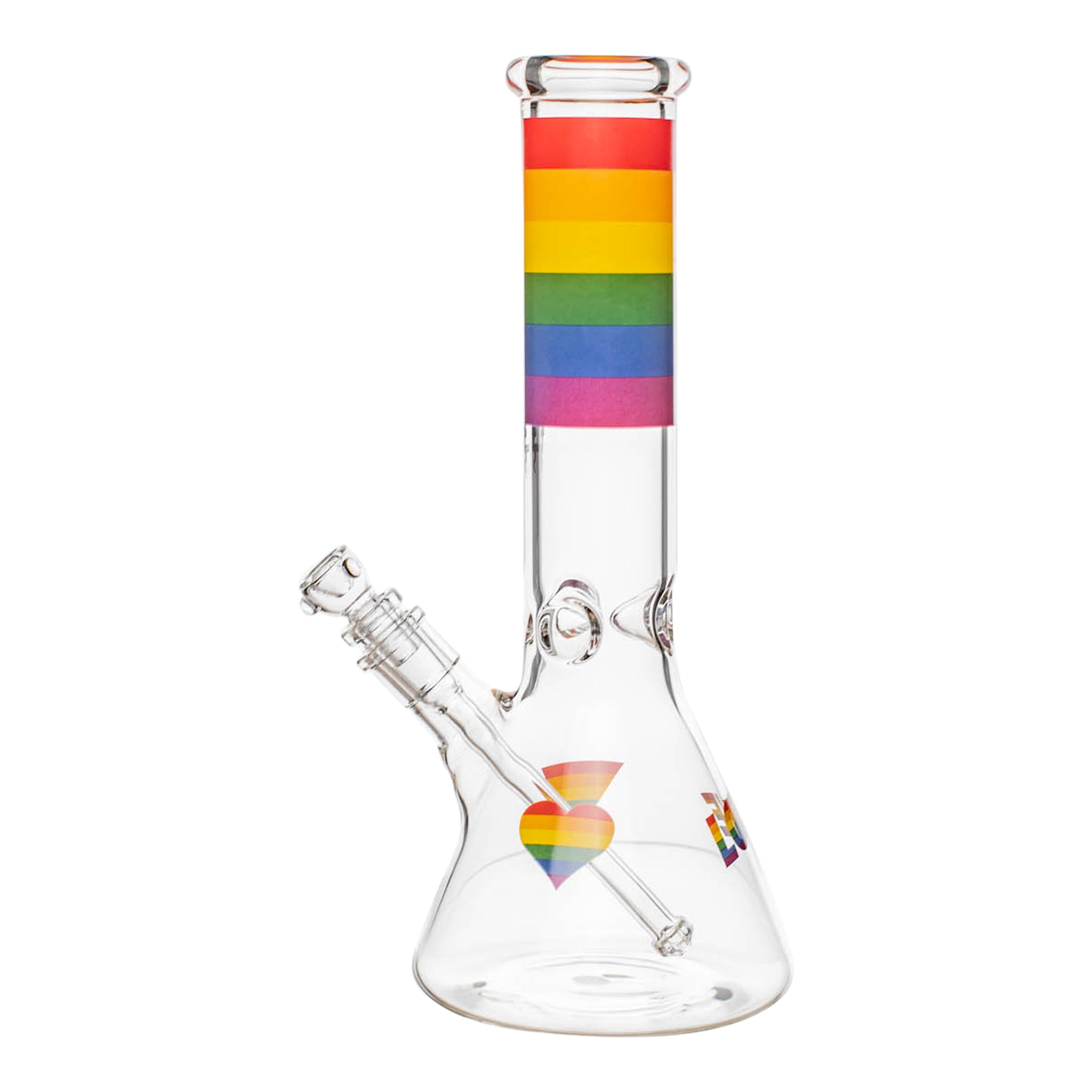 Rainbow Pride Beaker Bong - Image 3