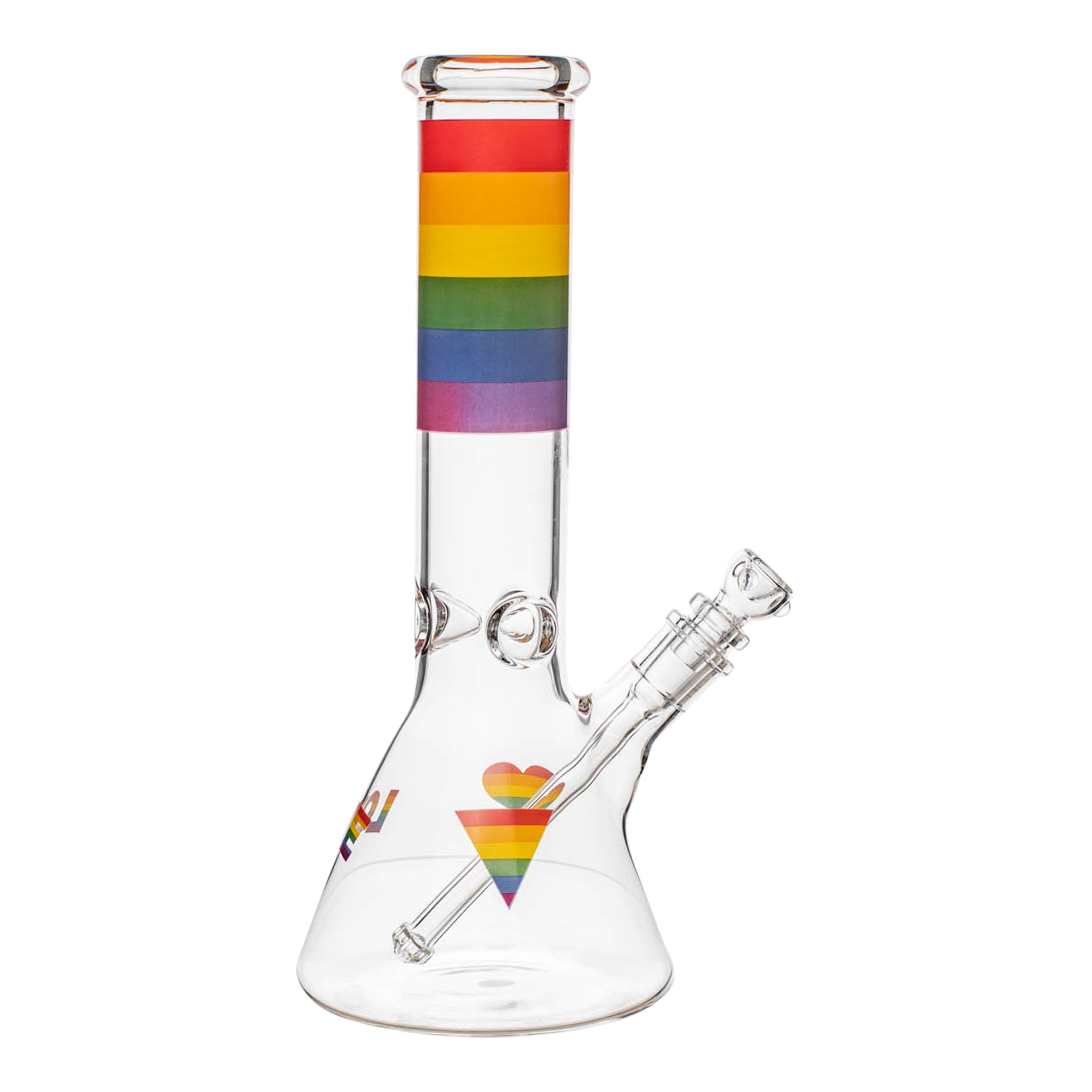 Rainbow Pride Beaker Bong