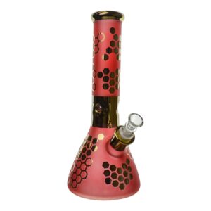 Rainbow Sherbert Beaker Bong - 12in