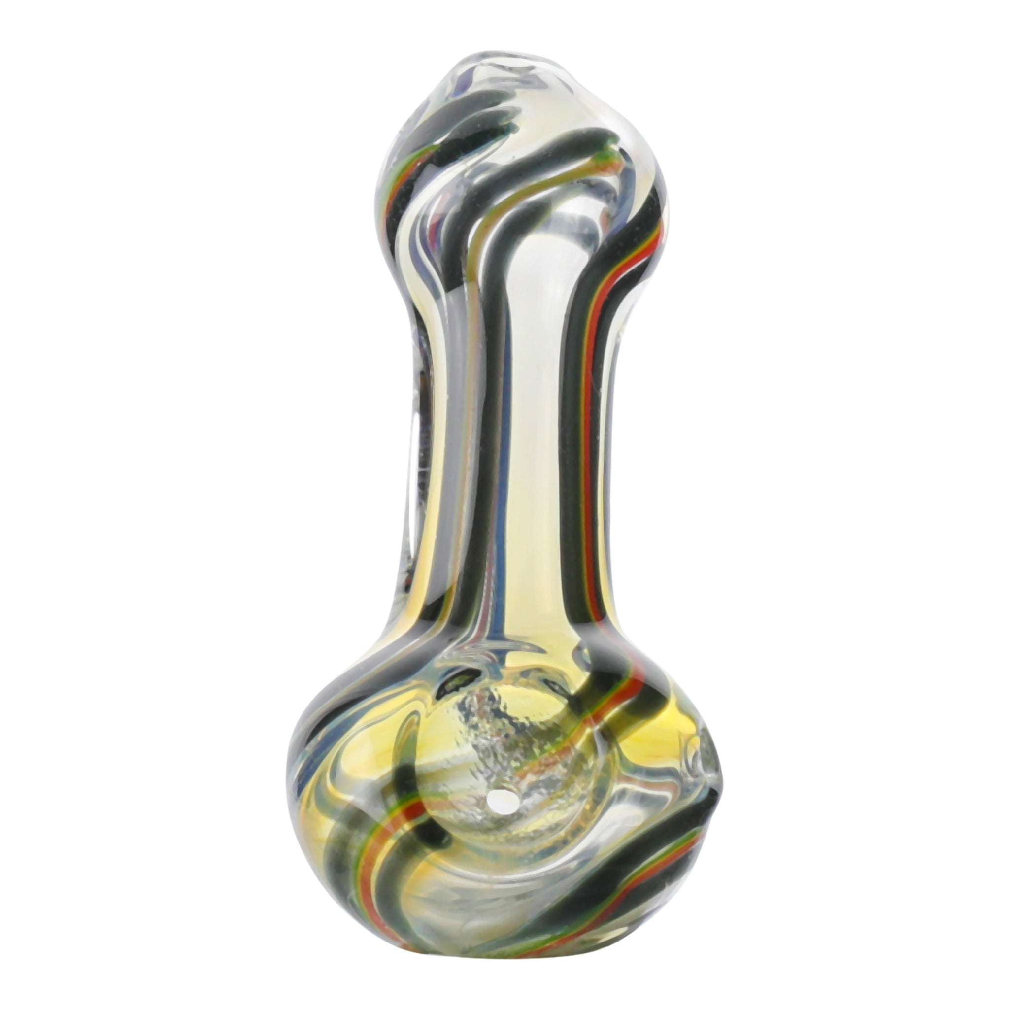 Rainbow Stripe Pipe - 3in - Image 2