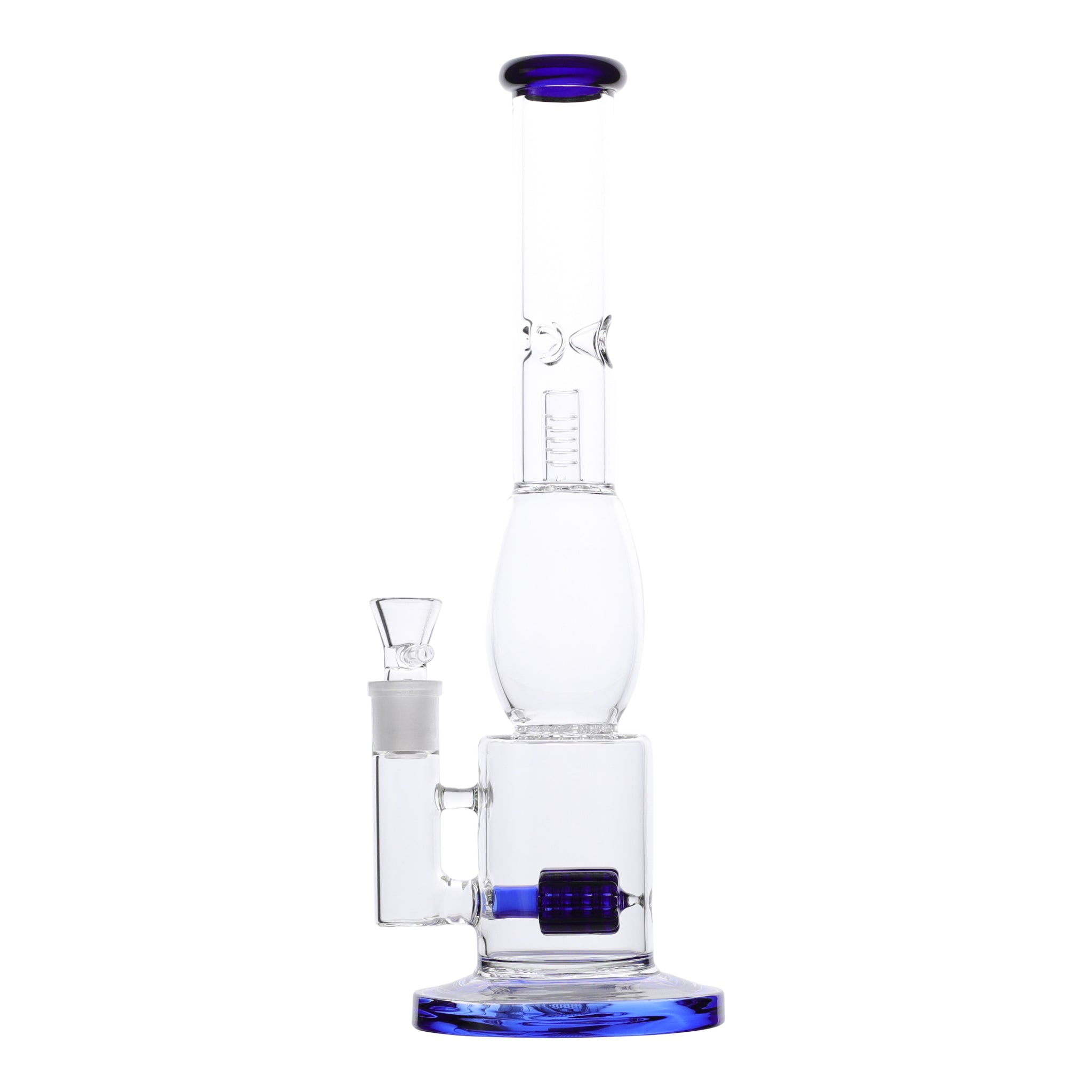 Raindrop Matrix Perc Bong - 14in - Image 3