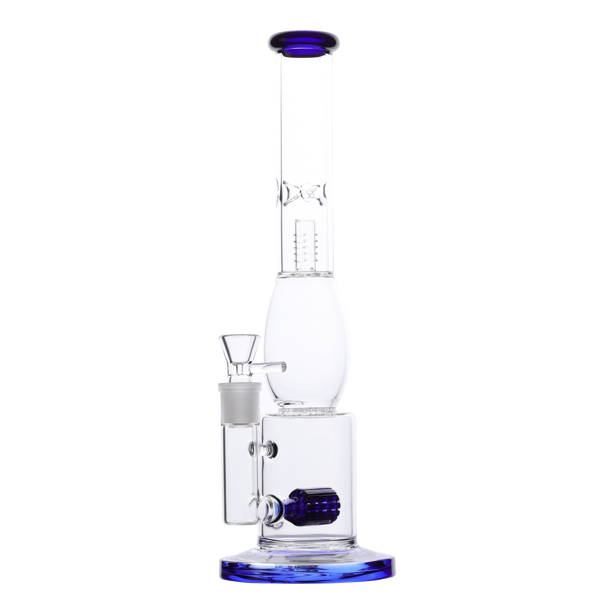 Raindrop Matrix Perc Bong - 14in - Image 4