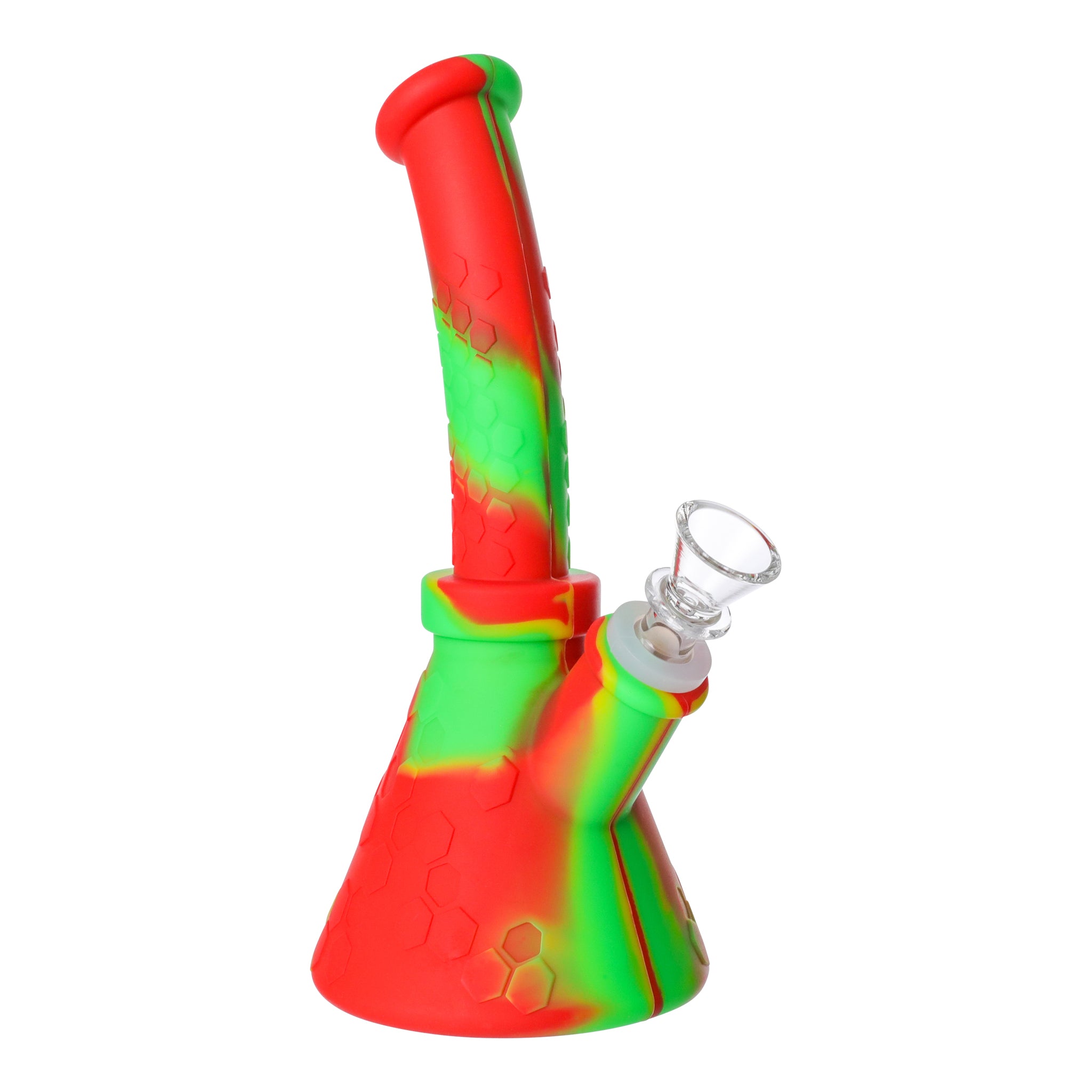 Rastafar Beaker Bong - 8in - Image 2