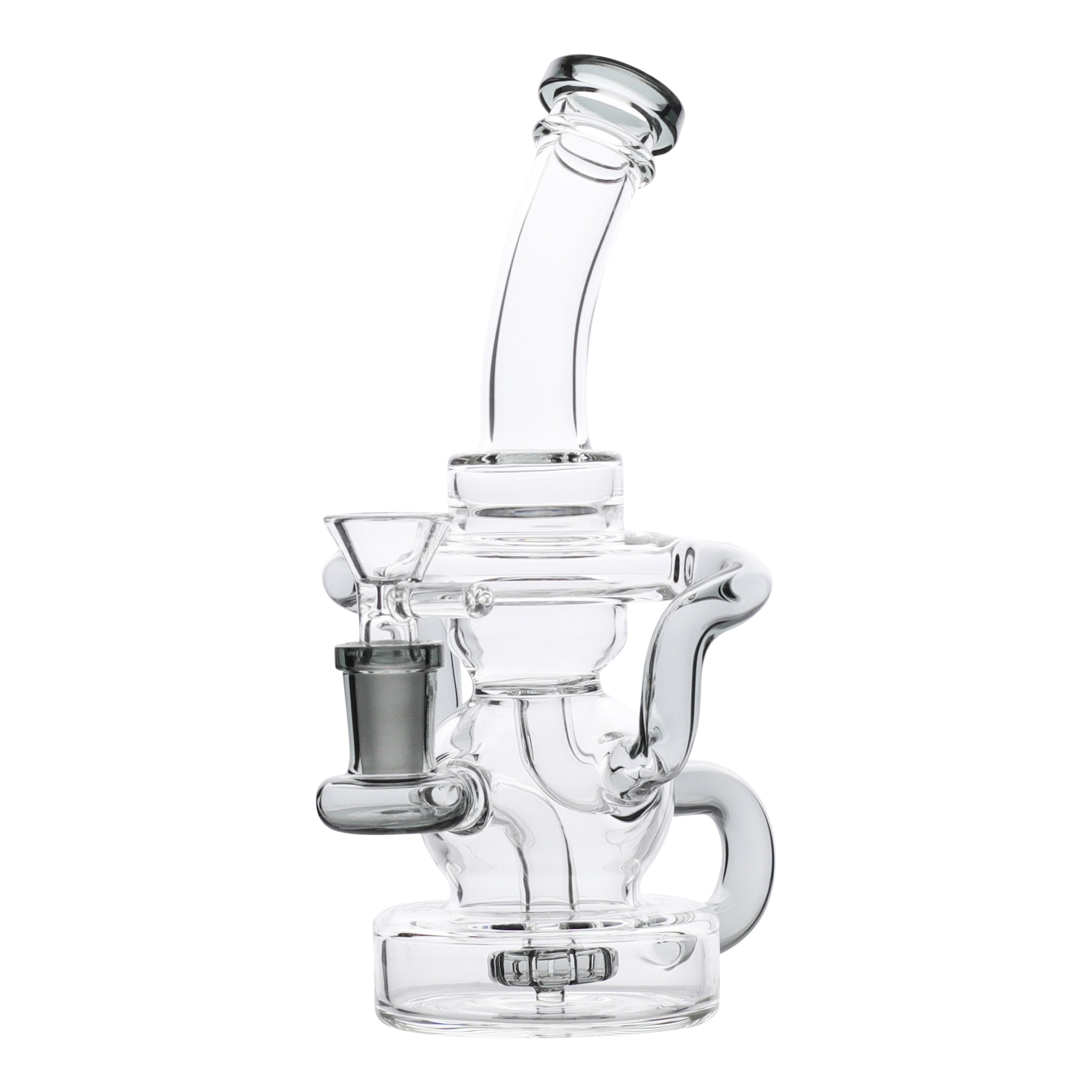 Recycling Saucer Bong - 8in - Image 6