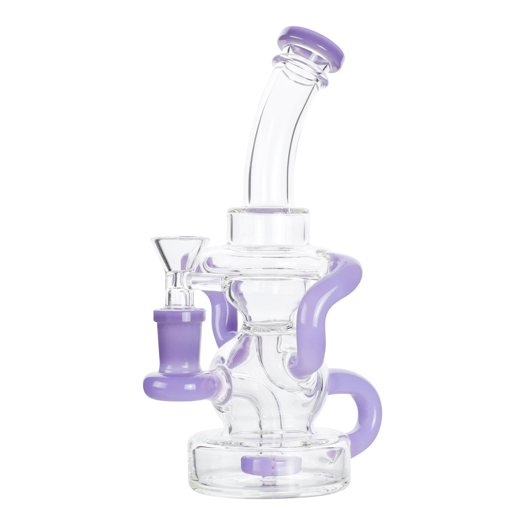 Recycling Saucer Bong - 8in - Image 9