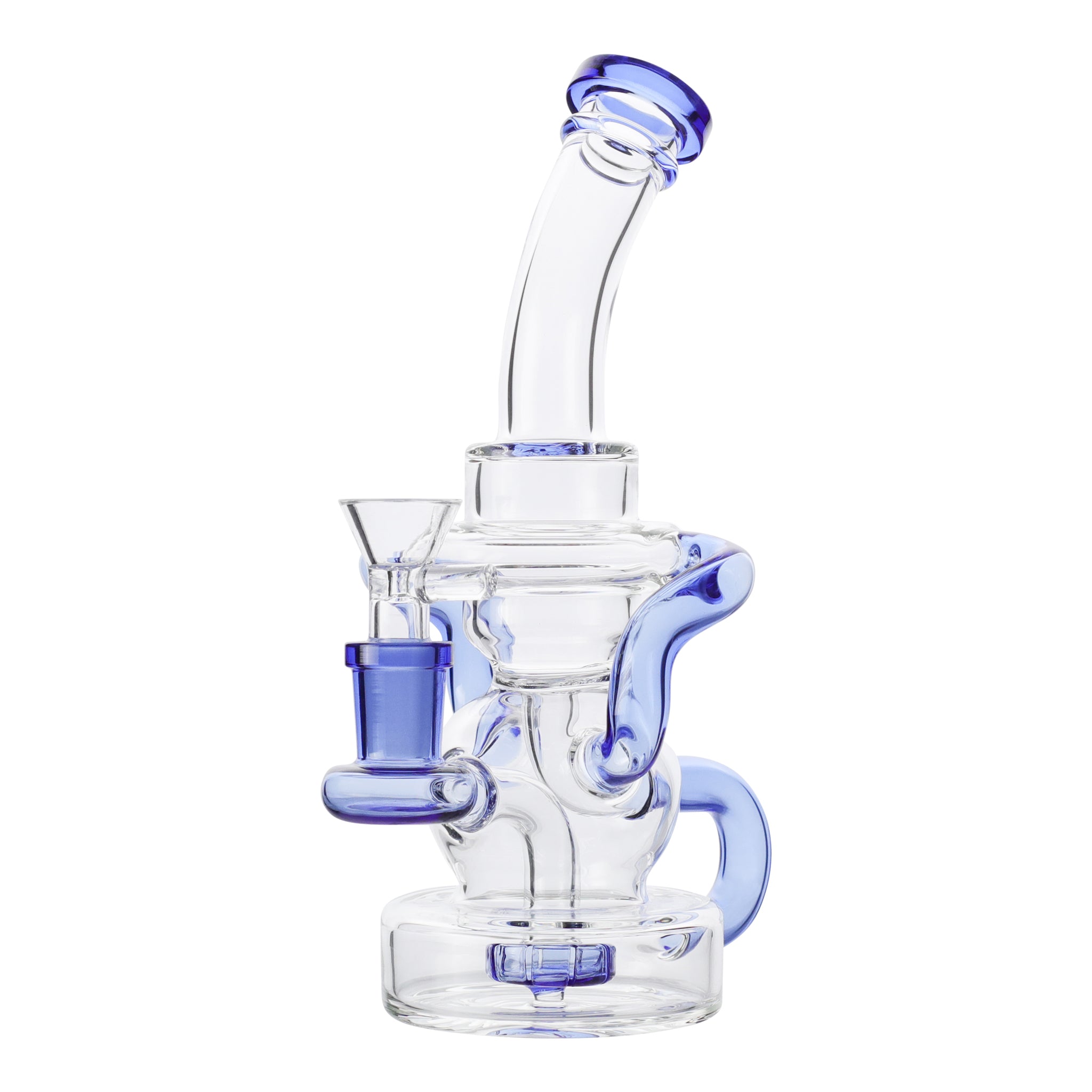 Recycling Saucer Bong - 8in - Image 3