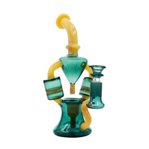 Recycling Spring Bud Bong - 9in