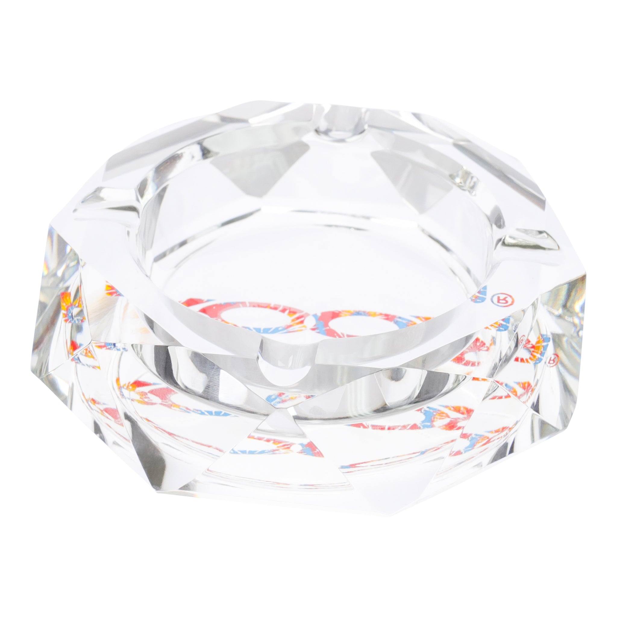 ROOR Crystal Cut Glass Ashtray - Image 3