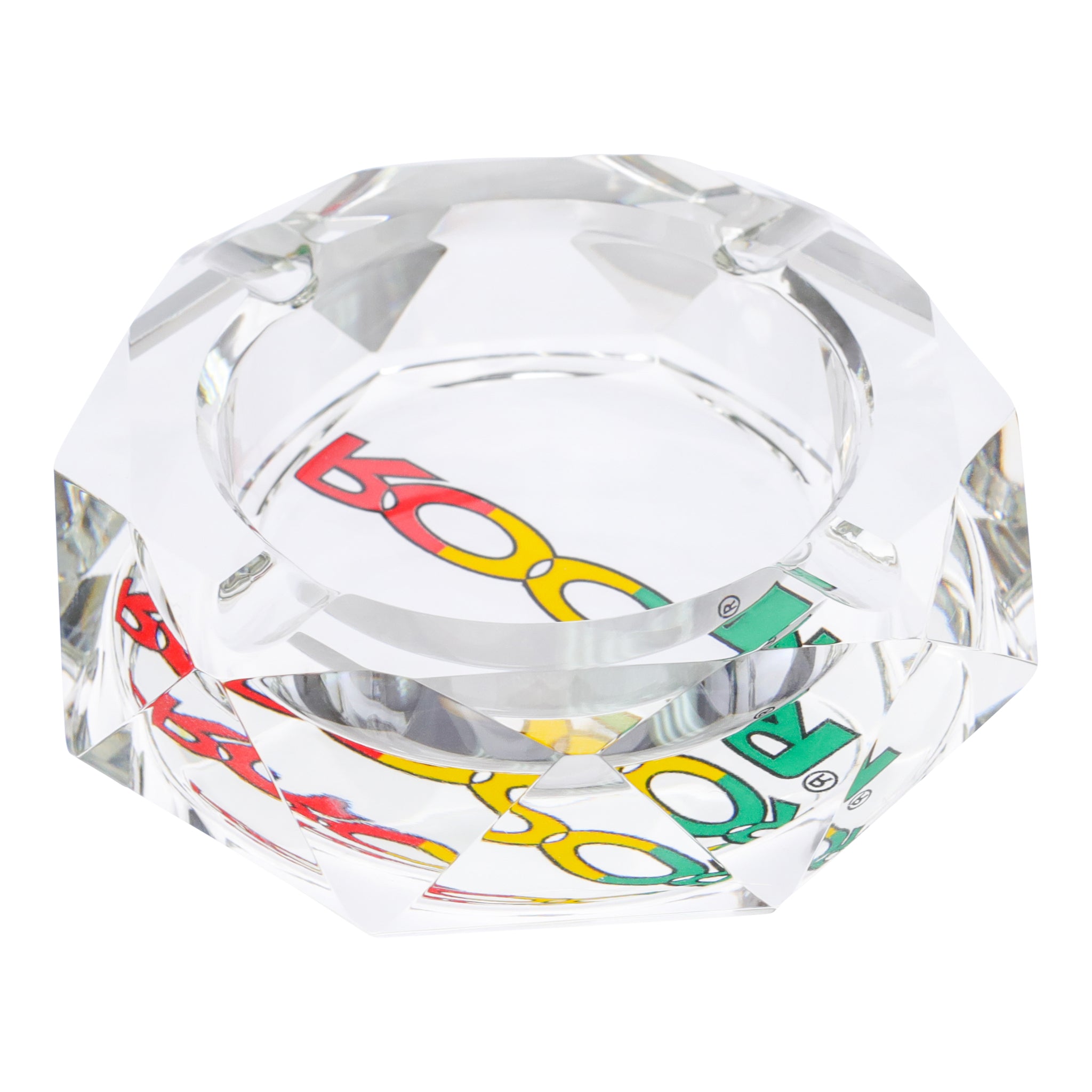 ROOR Crystal Cut Glass Ashtray - Image 5