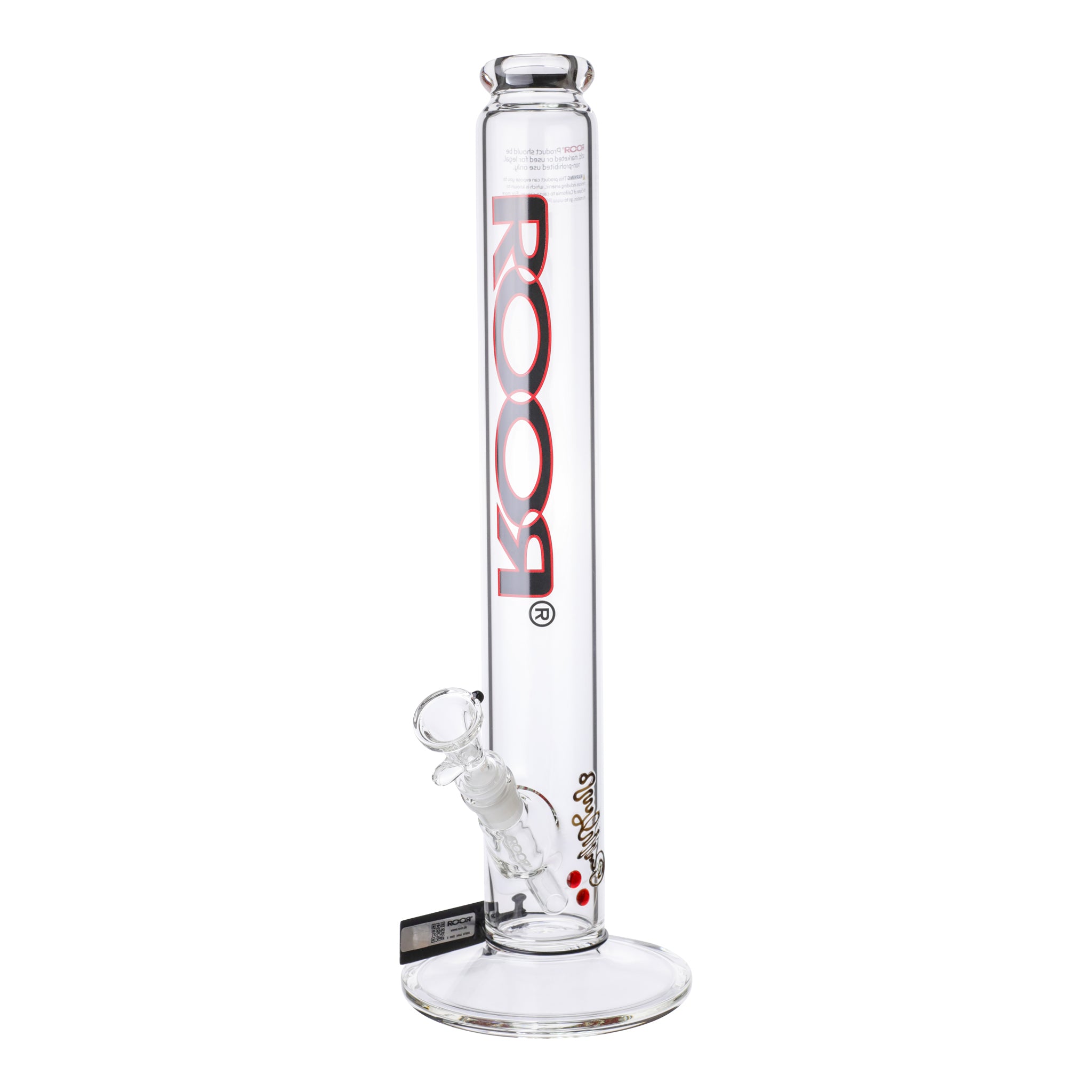 ROOR Zumo Straight Tube Bong - 18in - Image 6