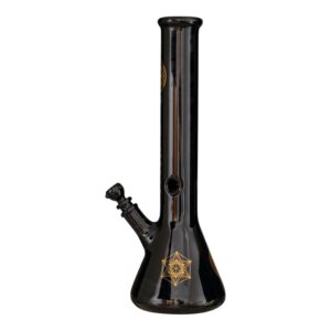 Sacred Geometry Beaker Bong - 15in