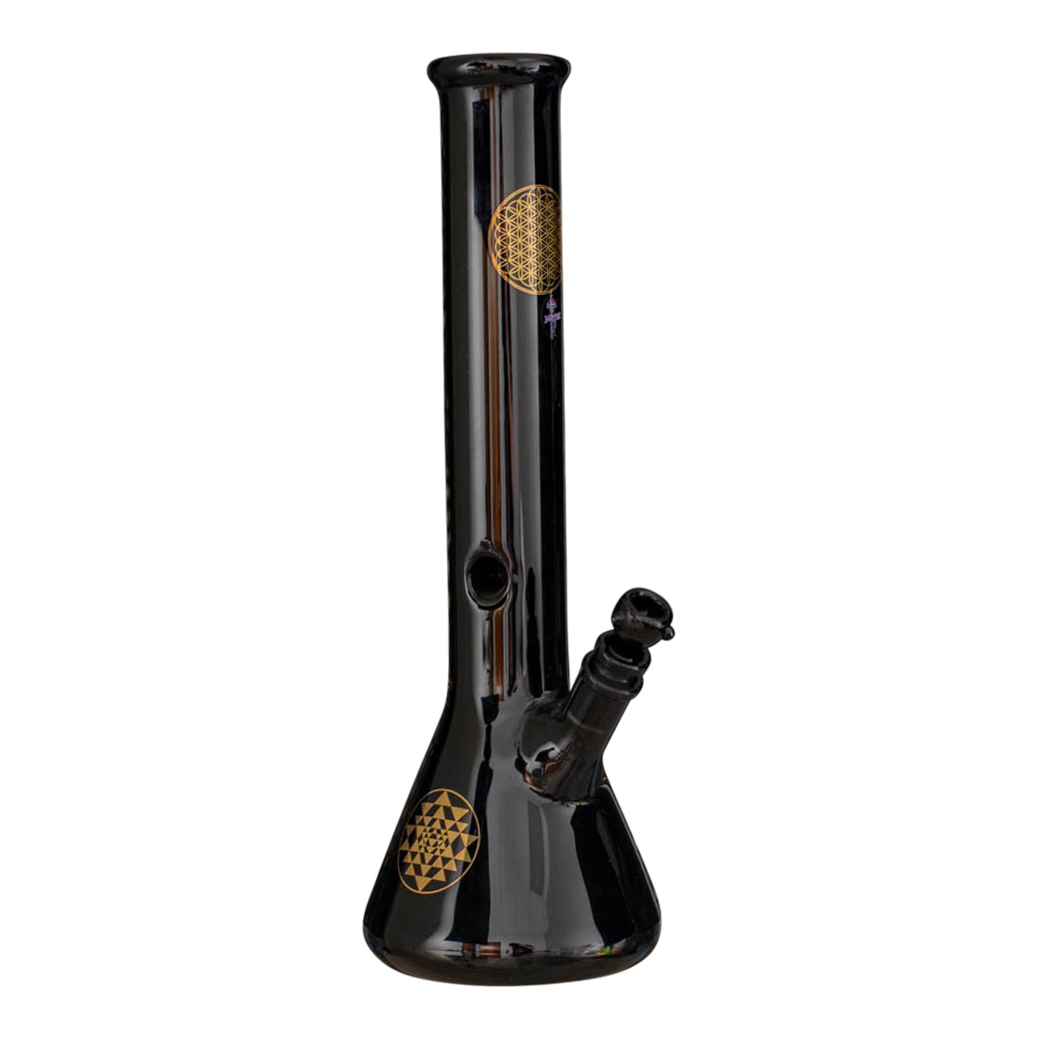 Sacred Geometry Beaker Bong - 15in - Image 2