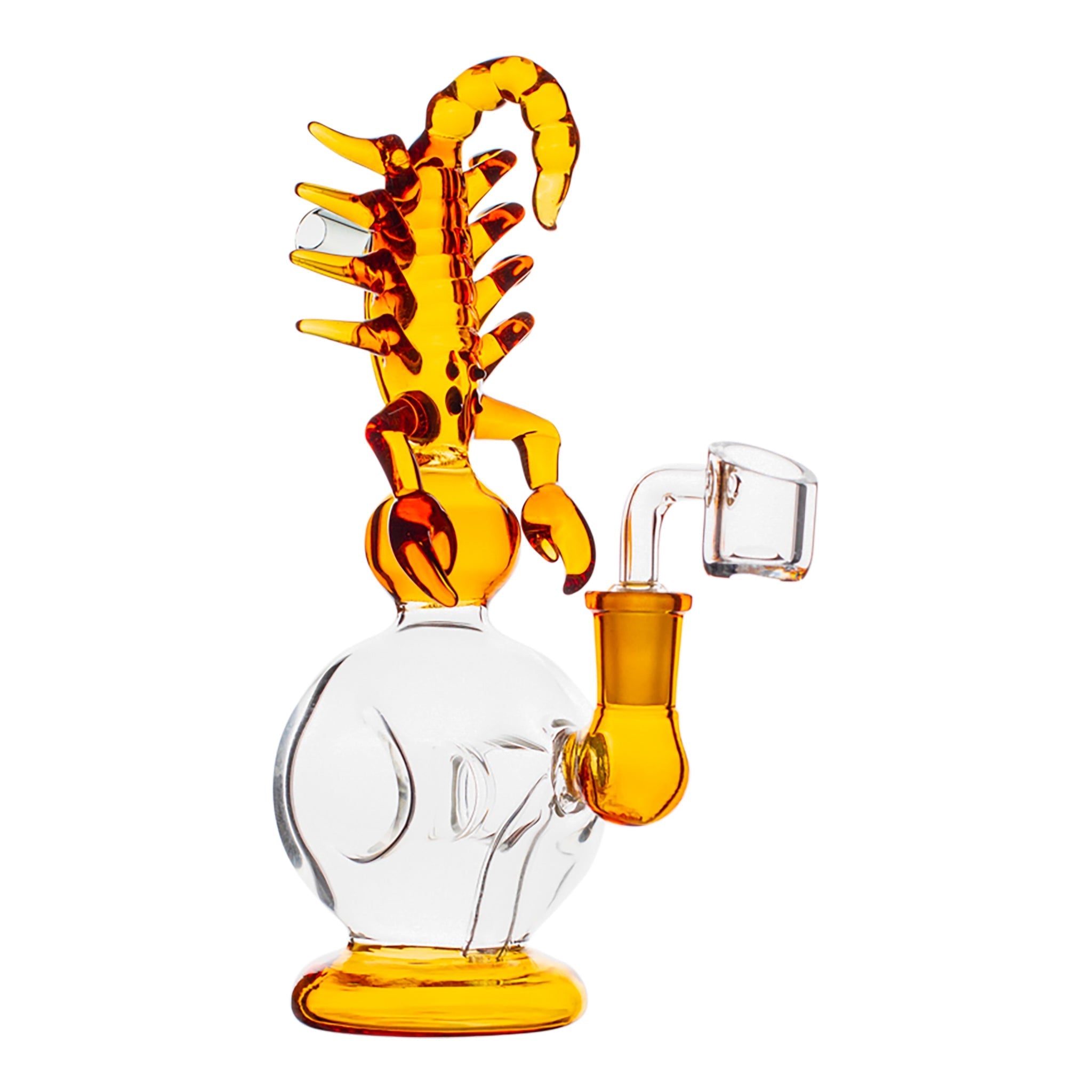 Scorpion Sting Mini Bong - 8in - Image 4