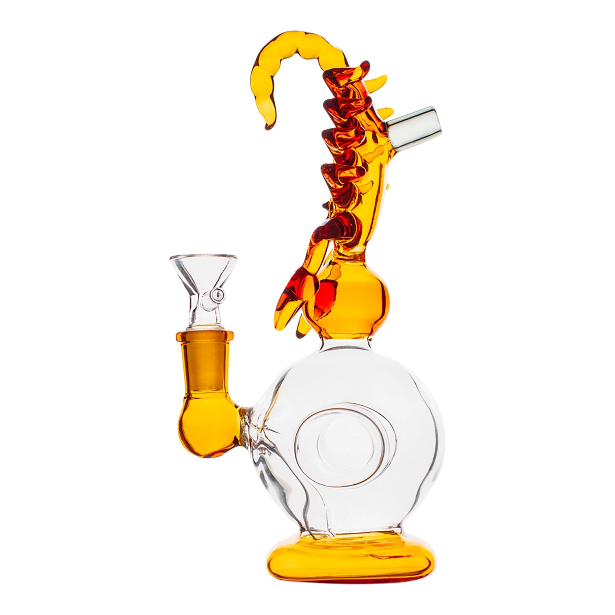 Scorpion Sting Mini Bong - 8in - Image 3