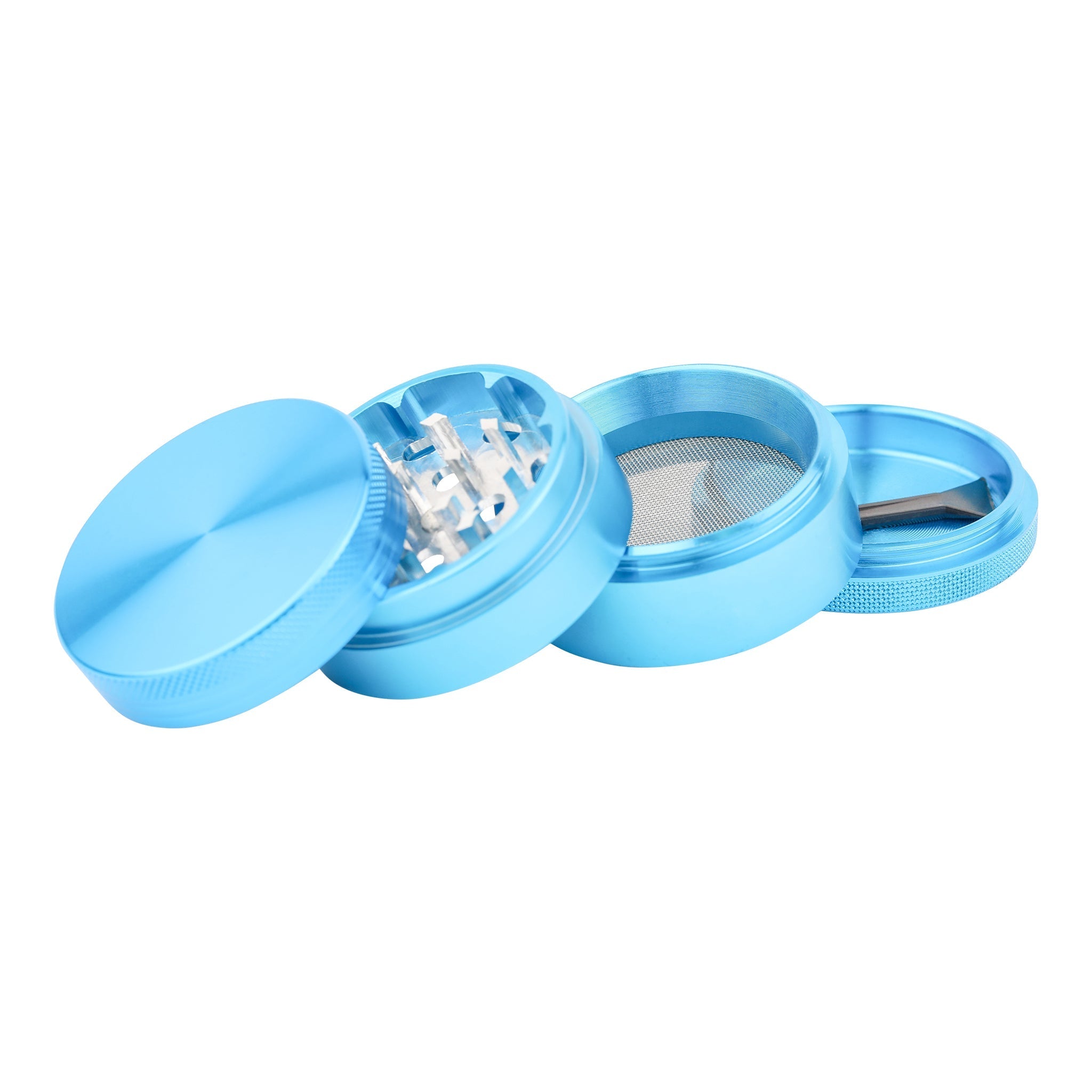 Shiny 4 Piece Grinder - 53mm - Image 4