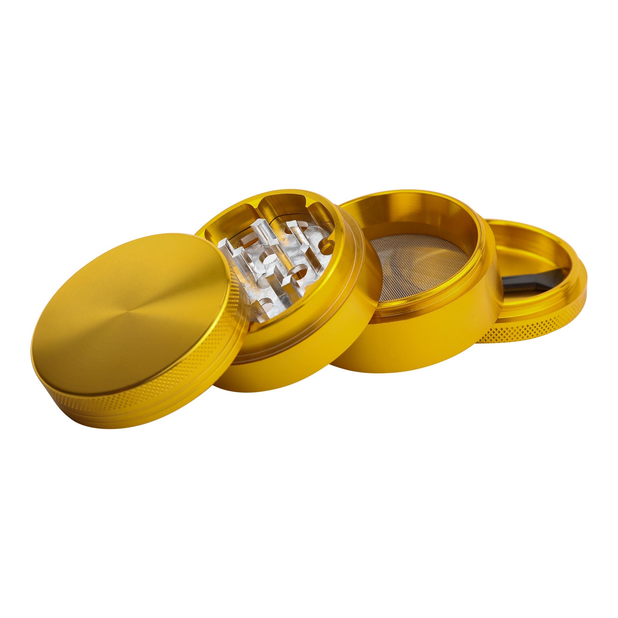 Shiny 4 Piece Grinder - 53mm - Image 7