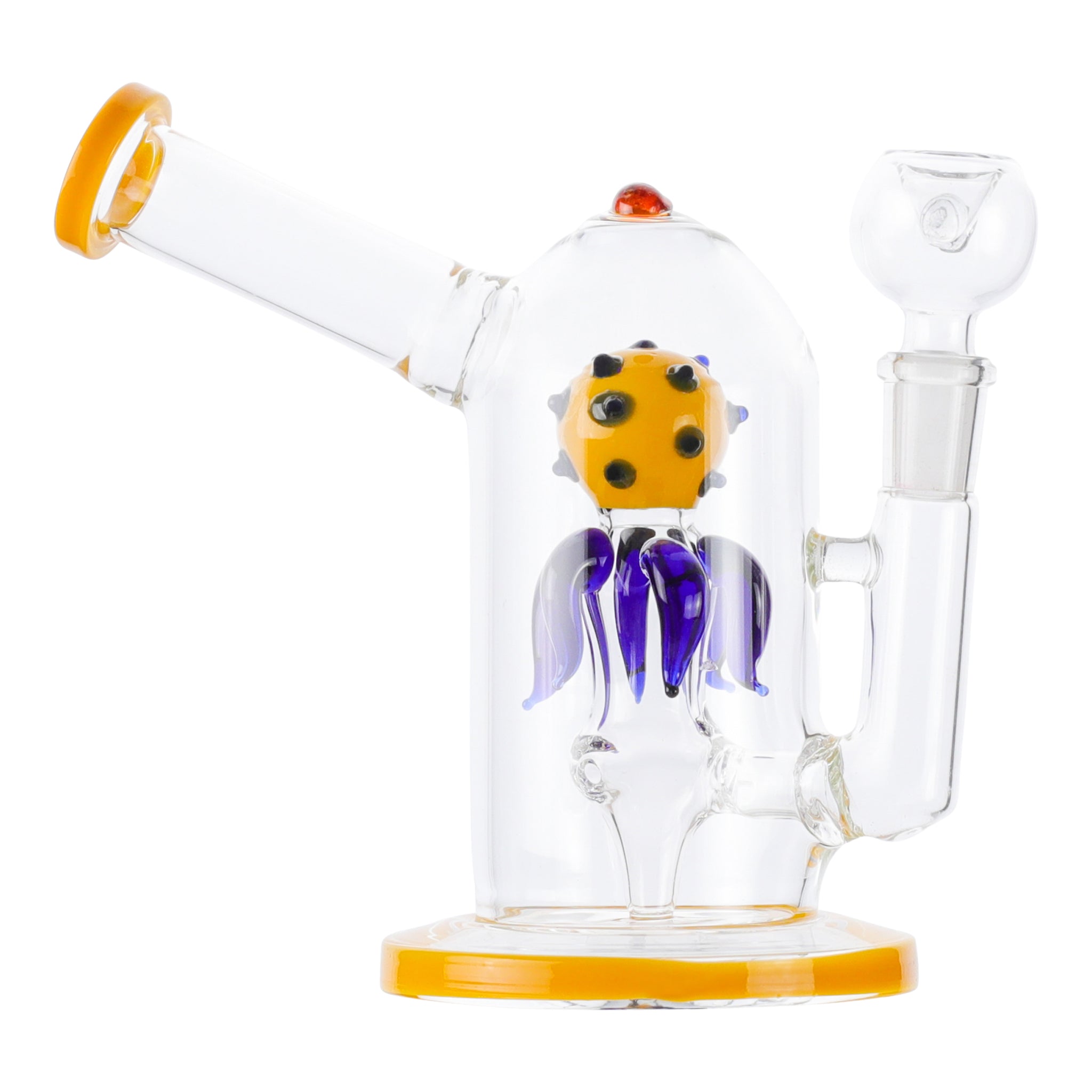 Squid Chamber Perc Bong - 6in