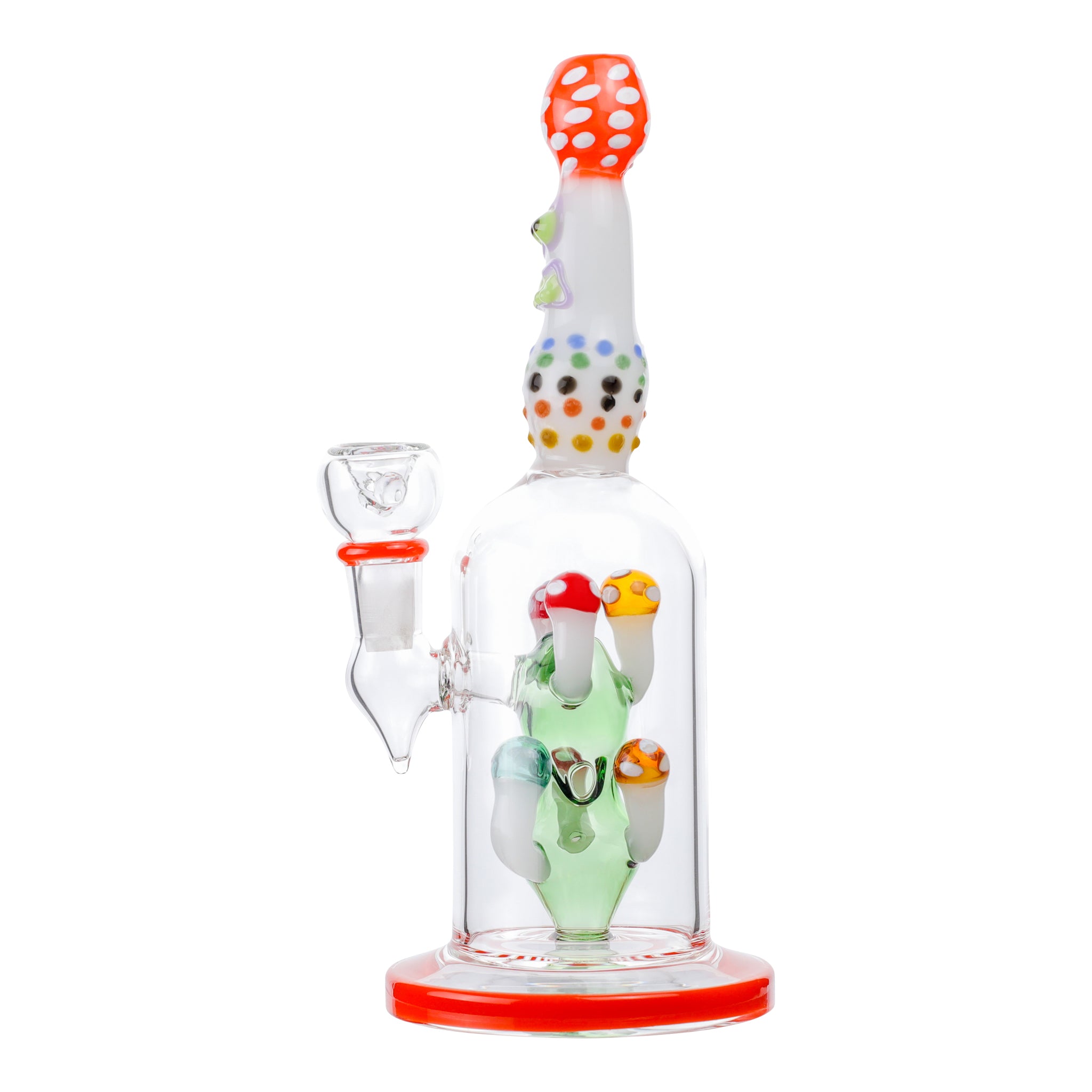 Shroomy Percolator Bong - 8in - Image 3