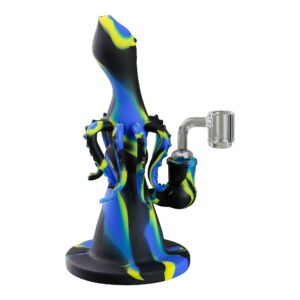Silicone Squid Bong - 8.5 inches