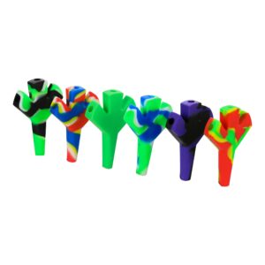 Silicone Trident Blunt Holder- 3.5in