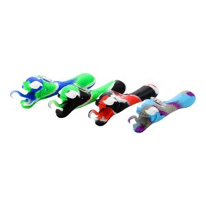 Silicone Venom Hand Pipe - 6in