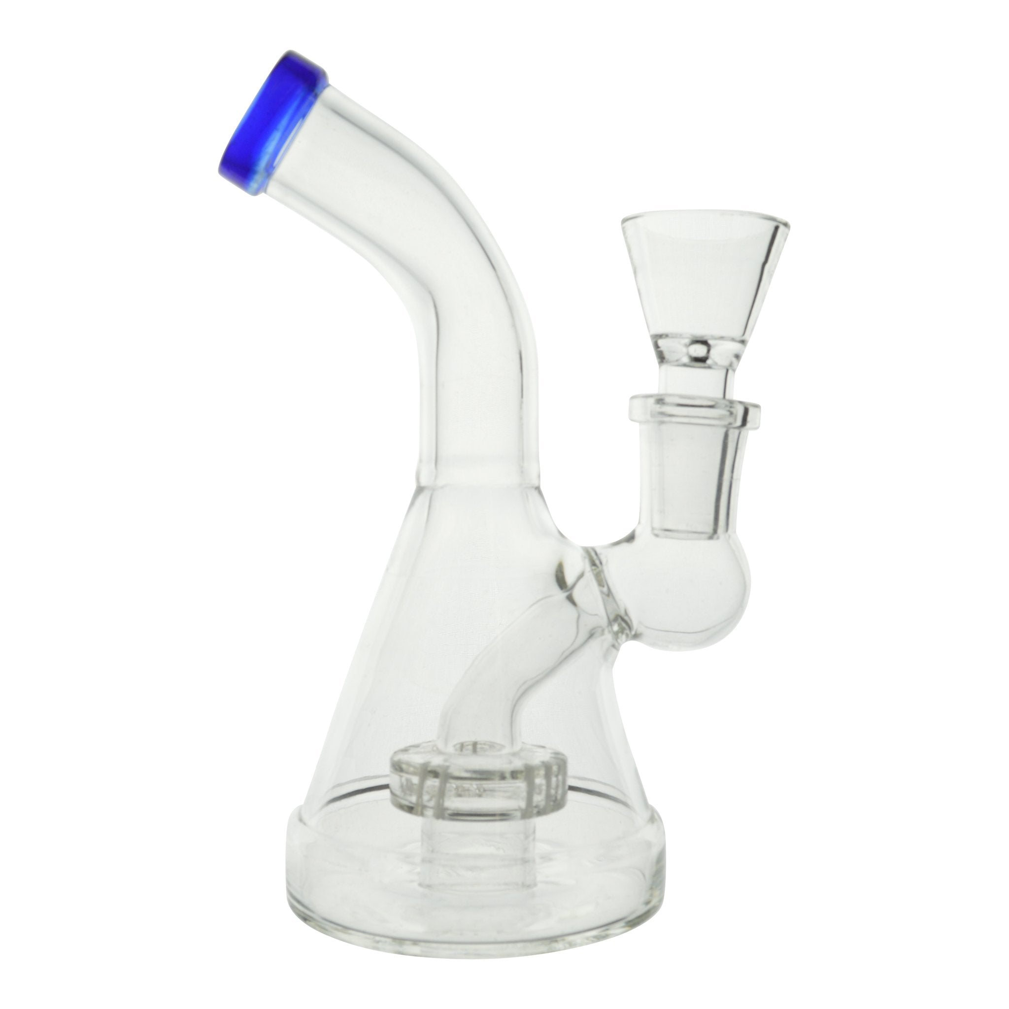 Single Disk Perc Mini Bong - 5.5in - Image 4
