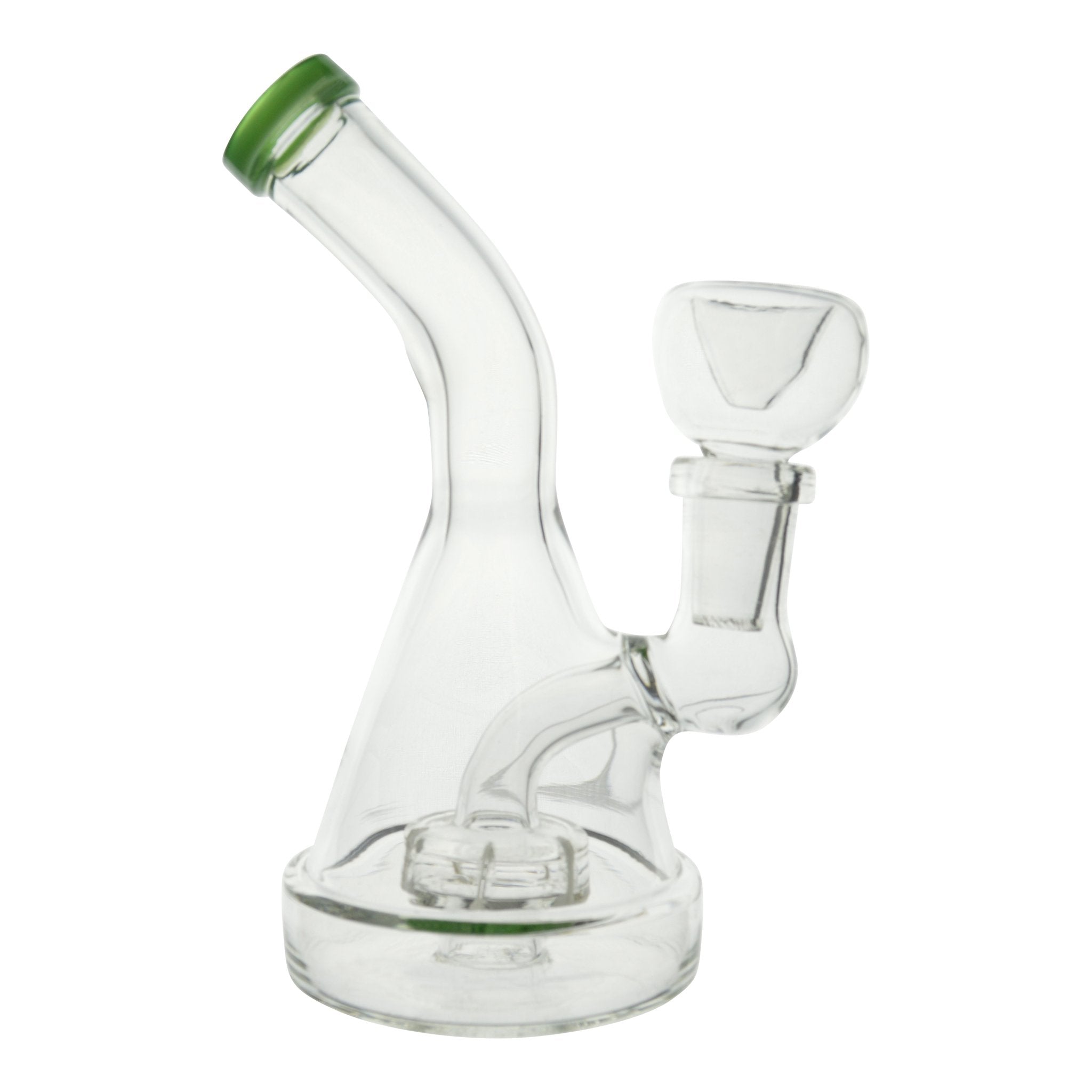 Single Disk Perc Mini Bong - 5.5in