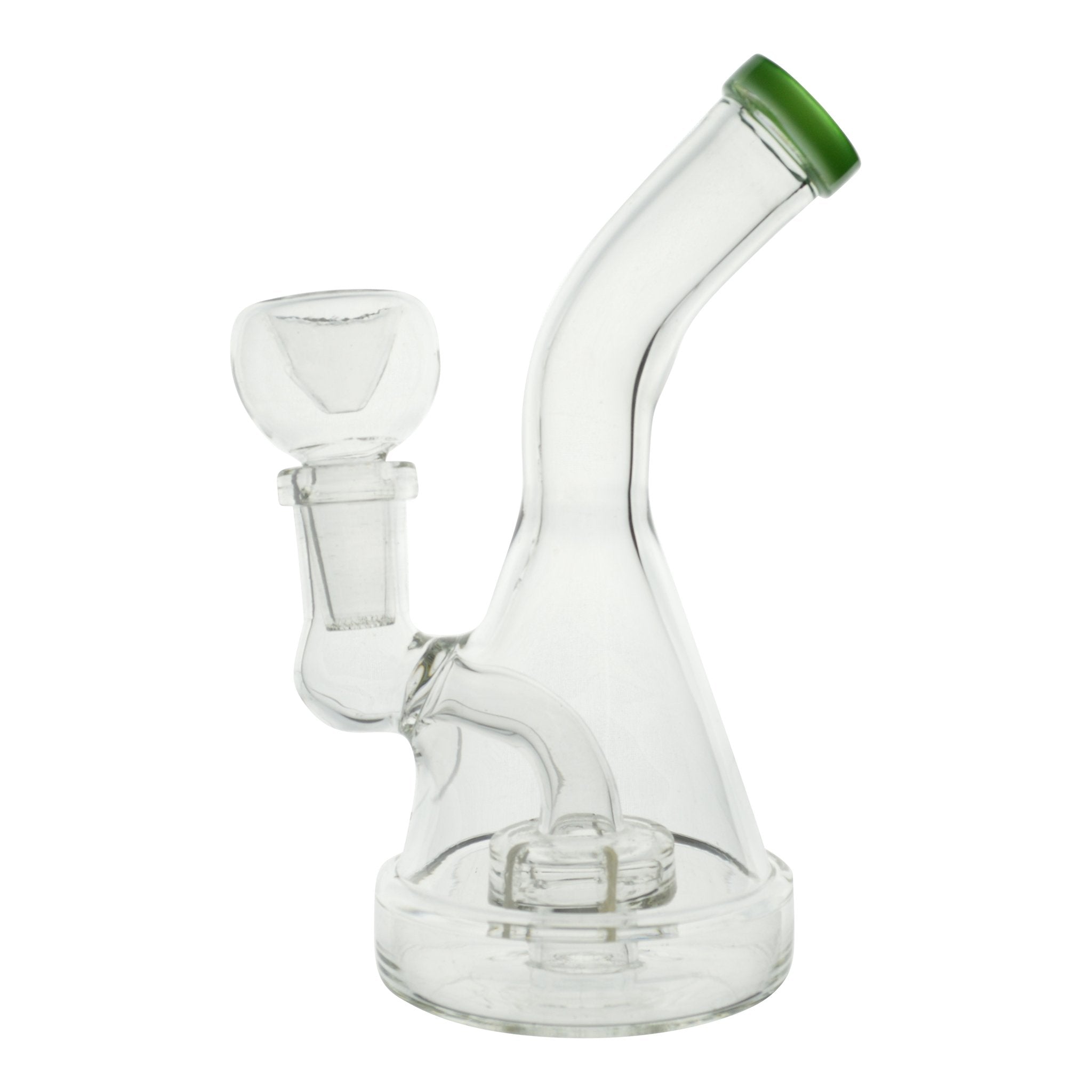 Single Disk Perc Mini Bong - 5.5in - Image 3