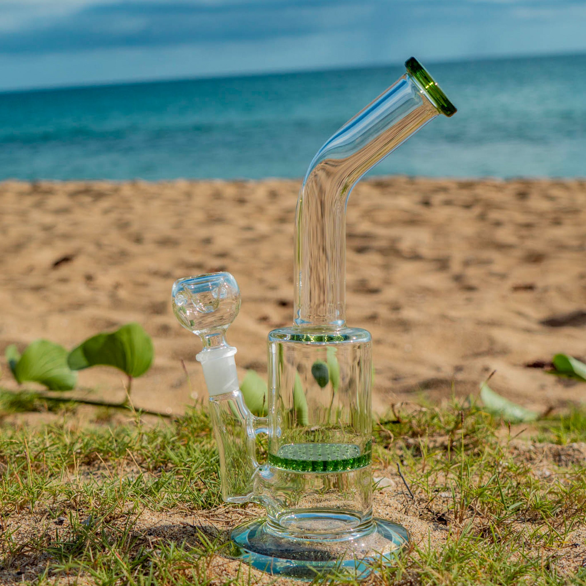 Single Perc Bong - 10in - Image 4