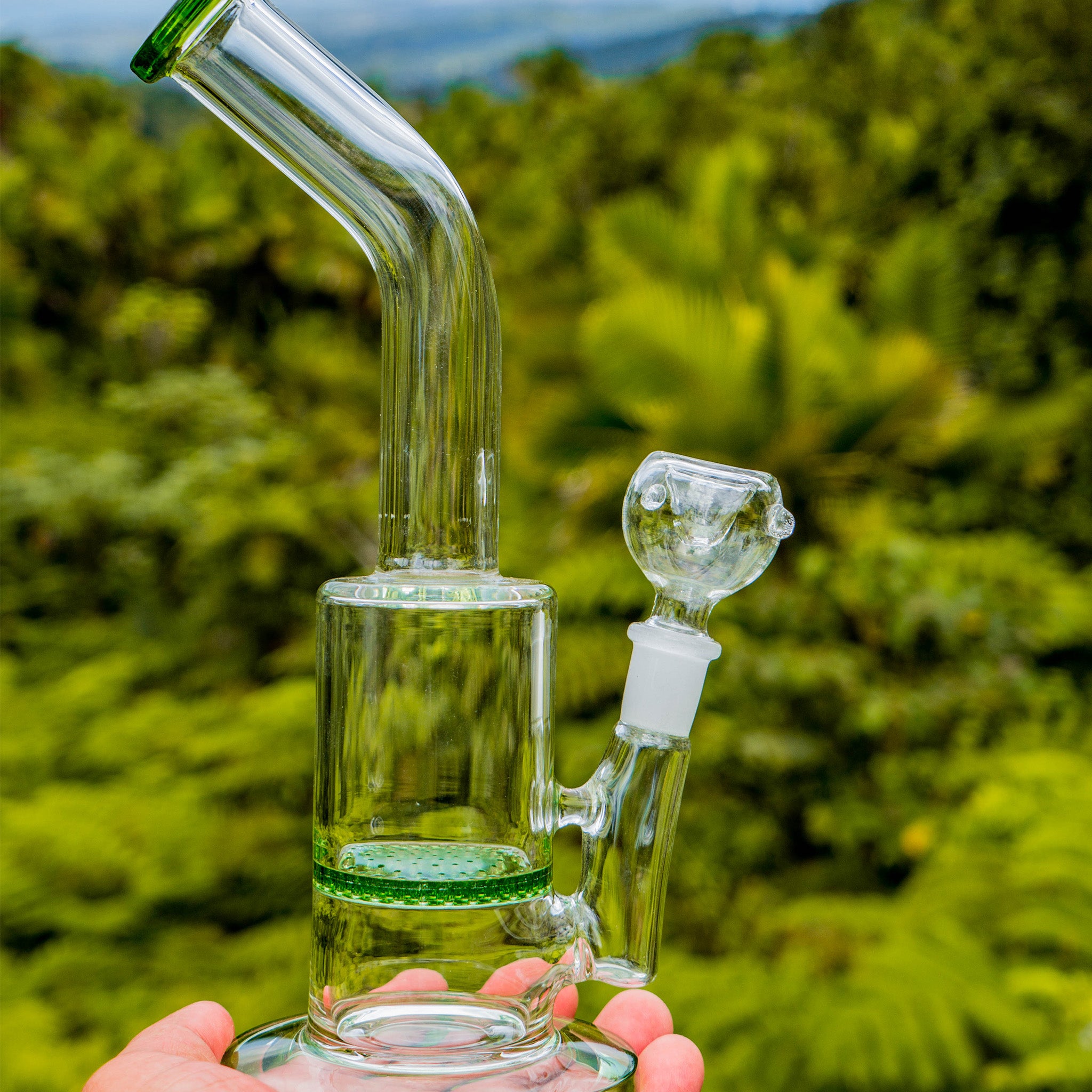 Single Perc Bong - 10in - Image 5