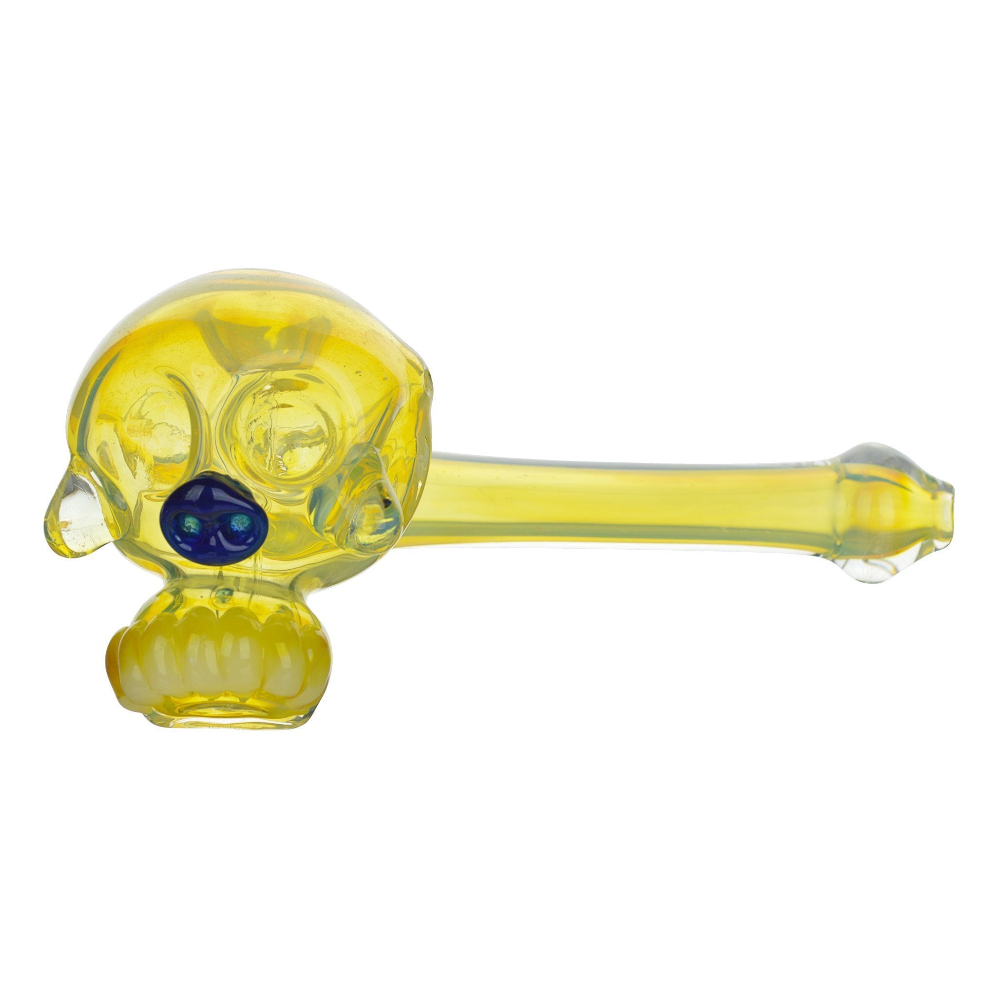Skull Sidecar Bubbler - 7.5in
