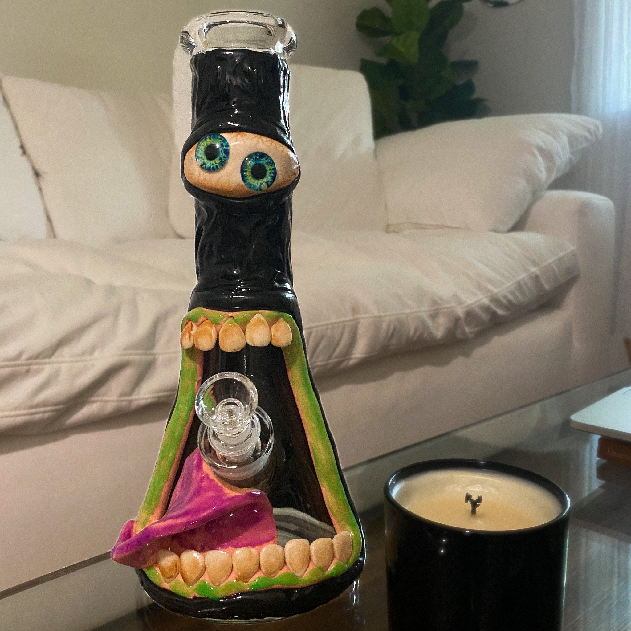 Sludge Cyclops Bong - 12.5in - Image 3
