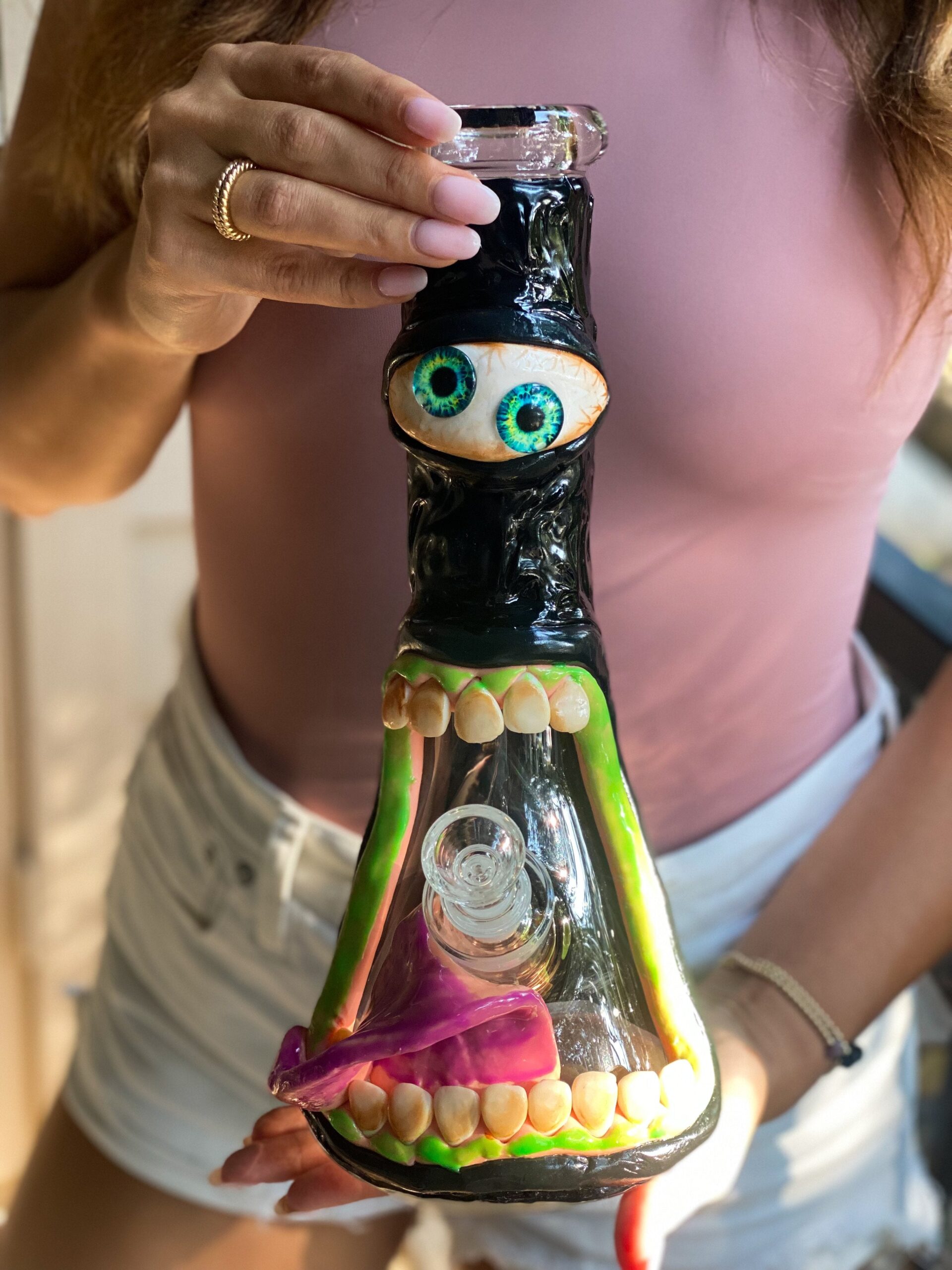 Sludge Cyclops Bong - 12.5in - Image 12