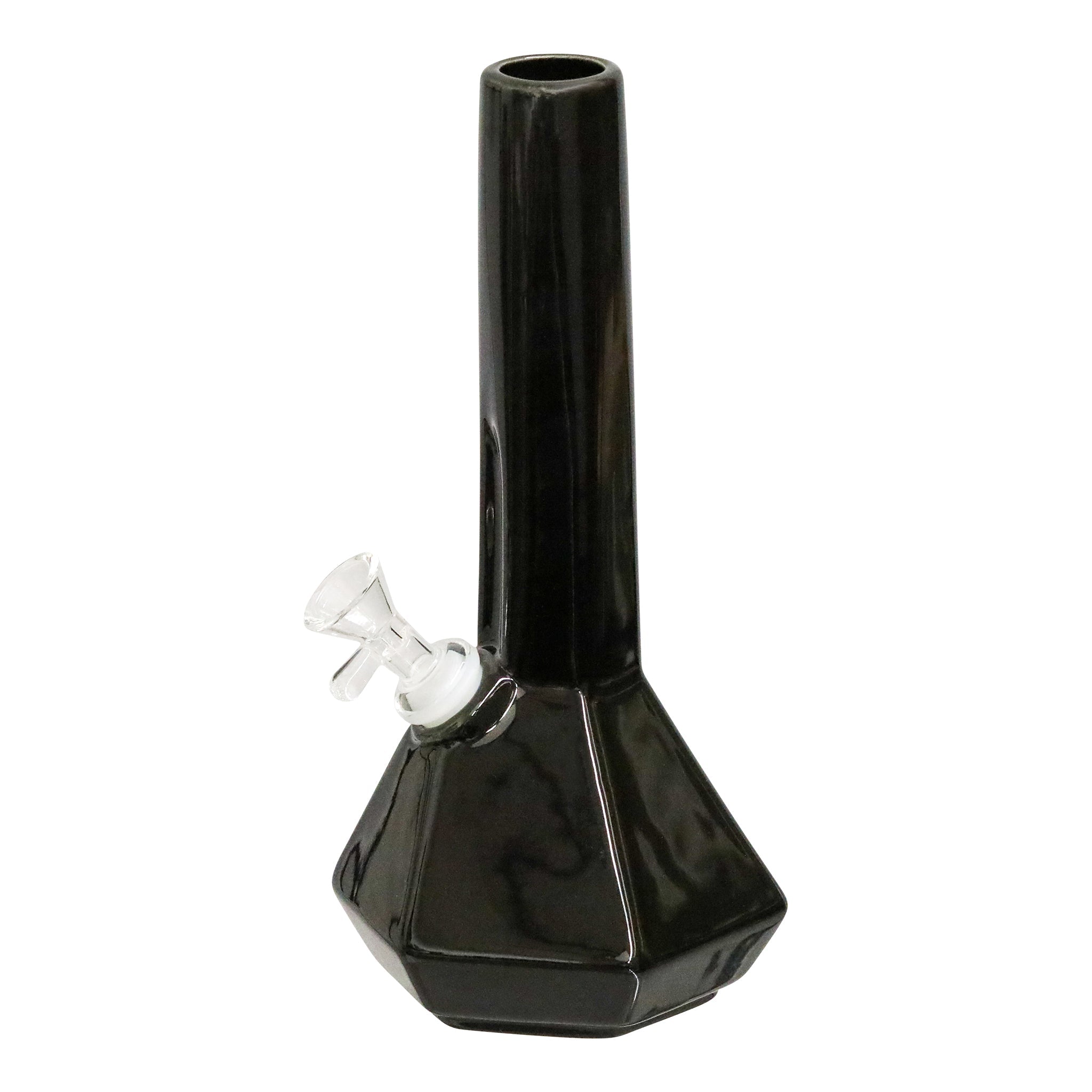 Solid Hexagonal Bong - 10in - Image 6