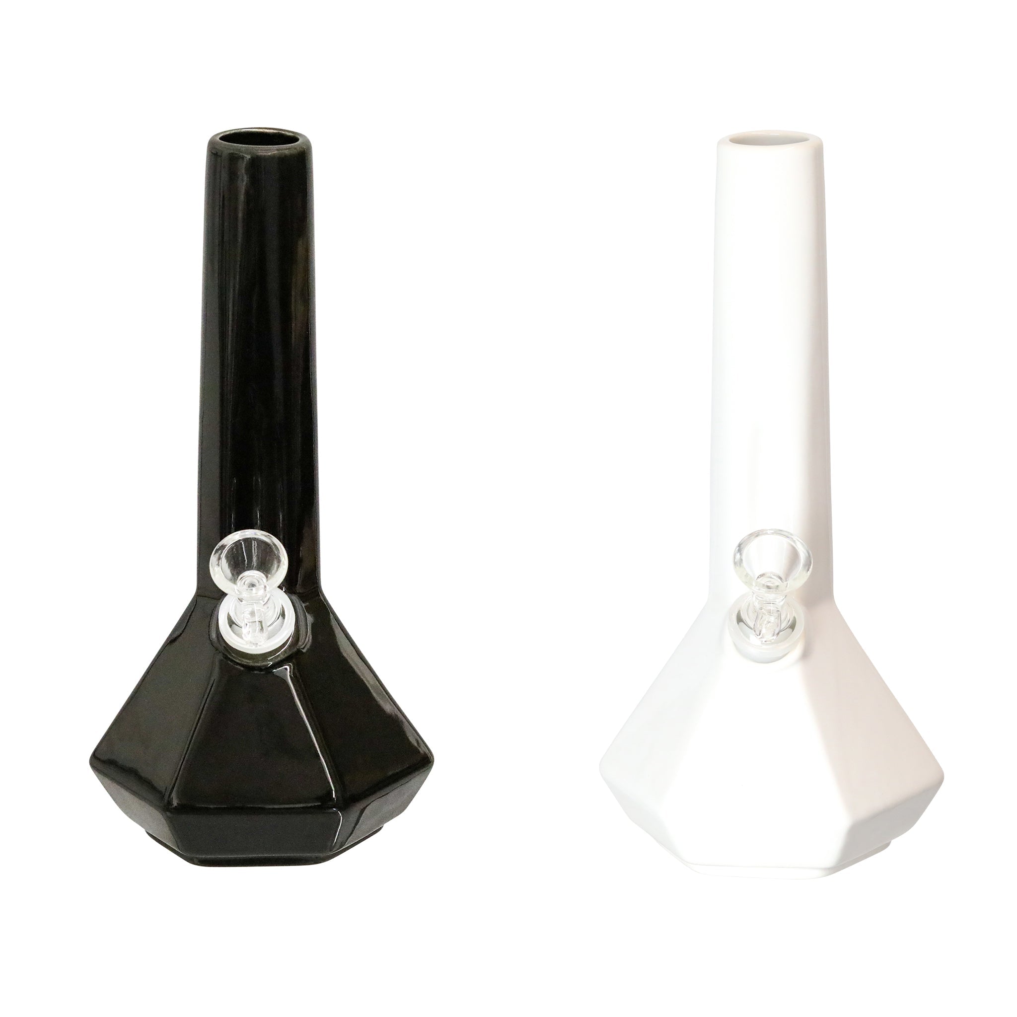 Solid Hexagonal Bong - 10in - Image 3
