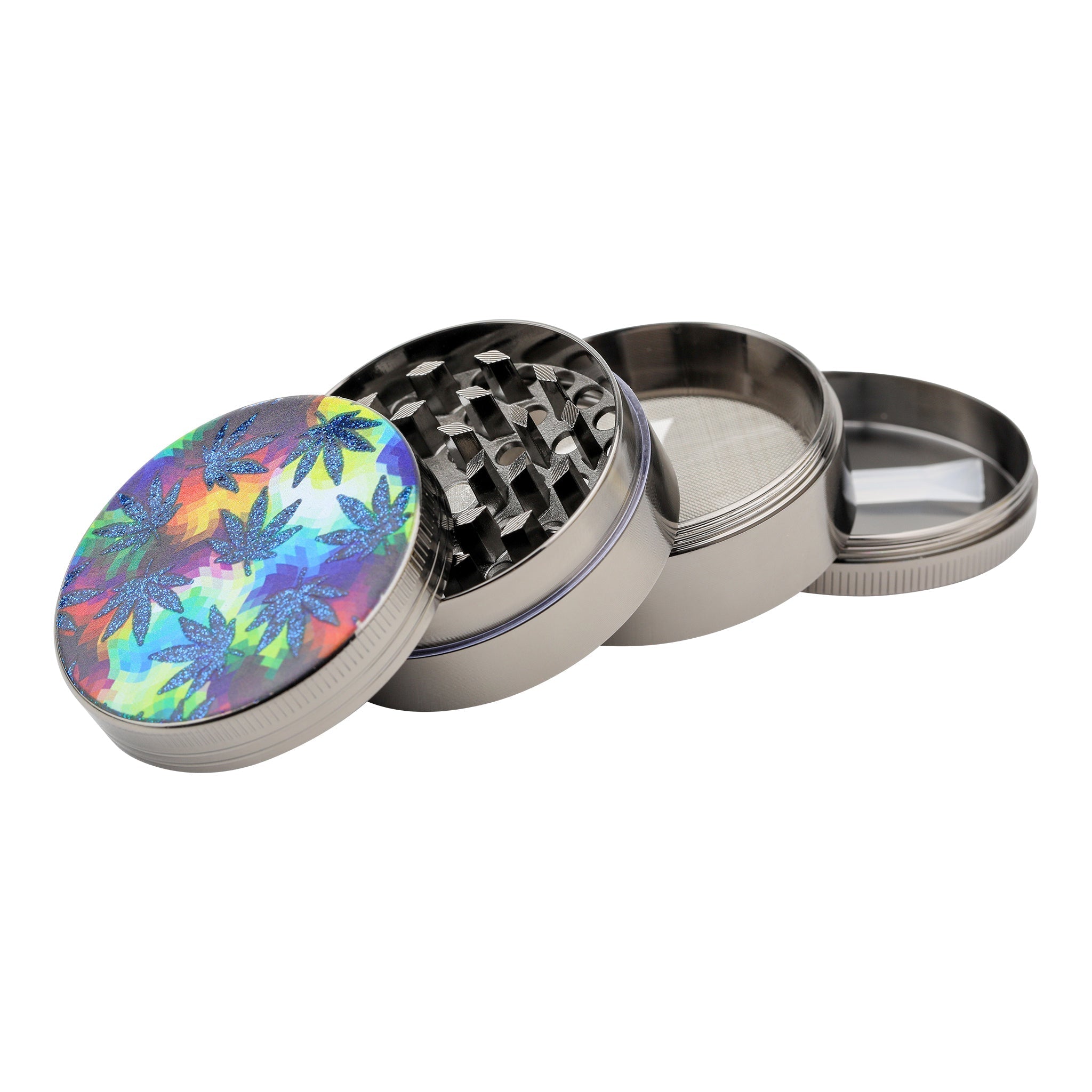 Sparkling Leaf Grinder - 50mm - Image 3