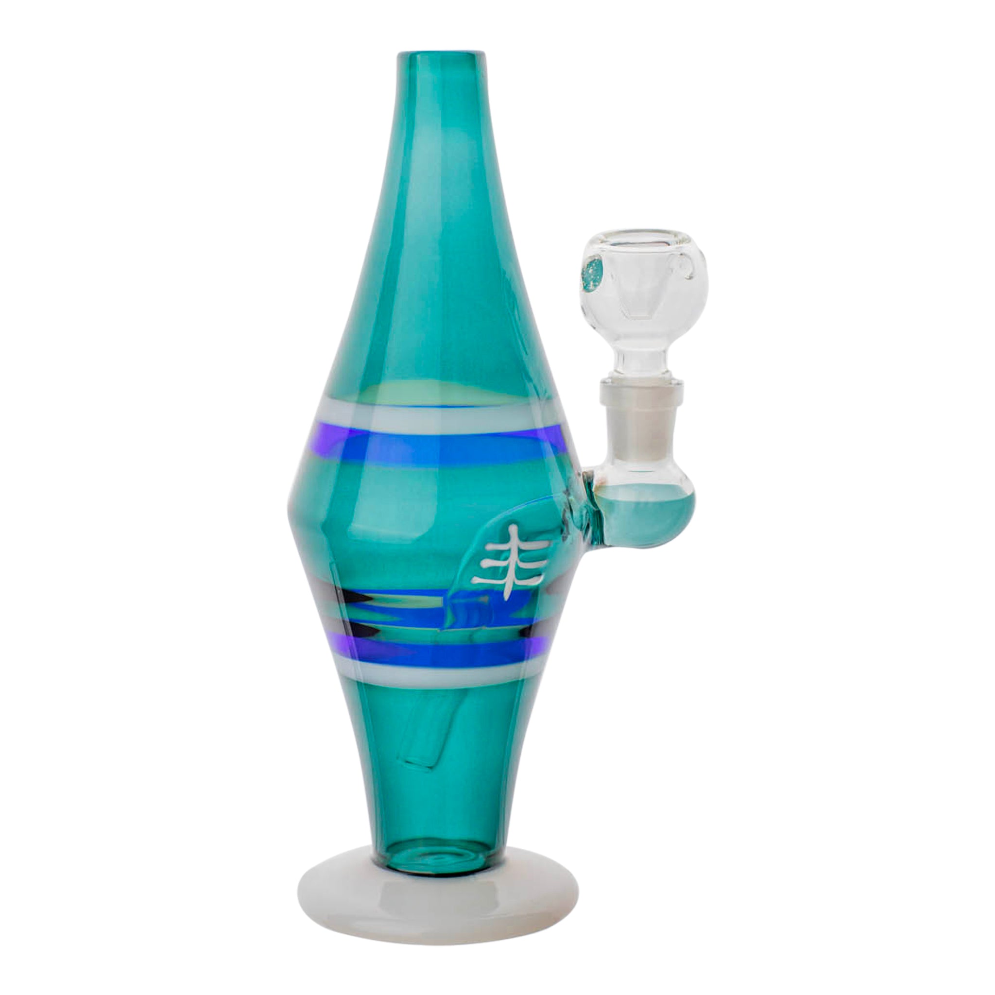 Spinning Top Bong - 9 inches glass bong