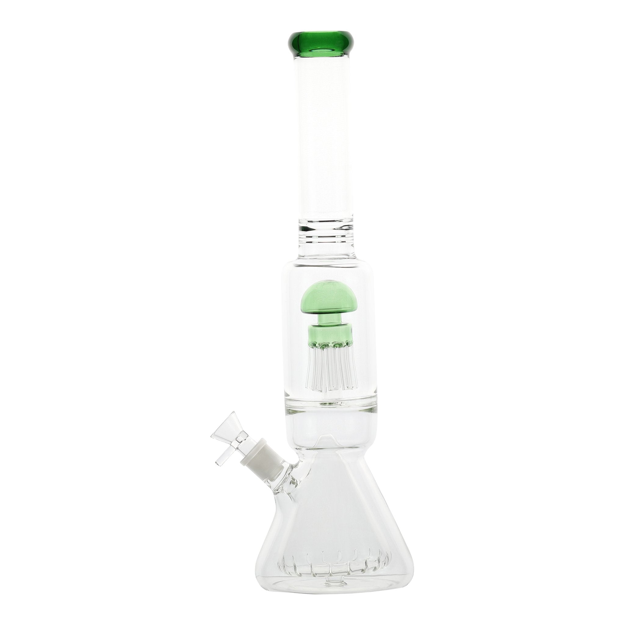 Sprouted Mushroom Perc Bong - 18in - Image 3