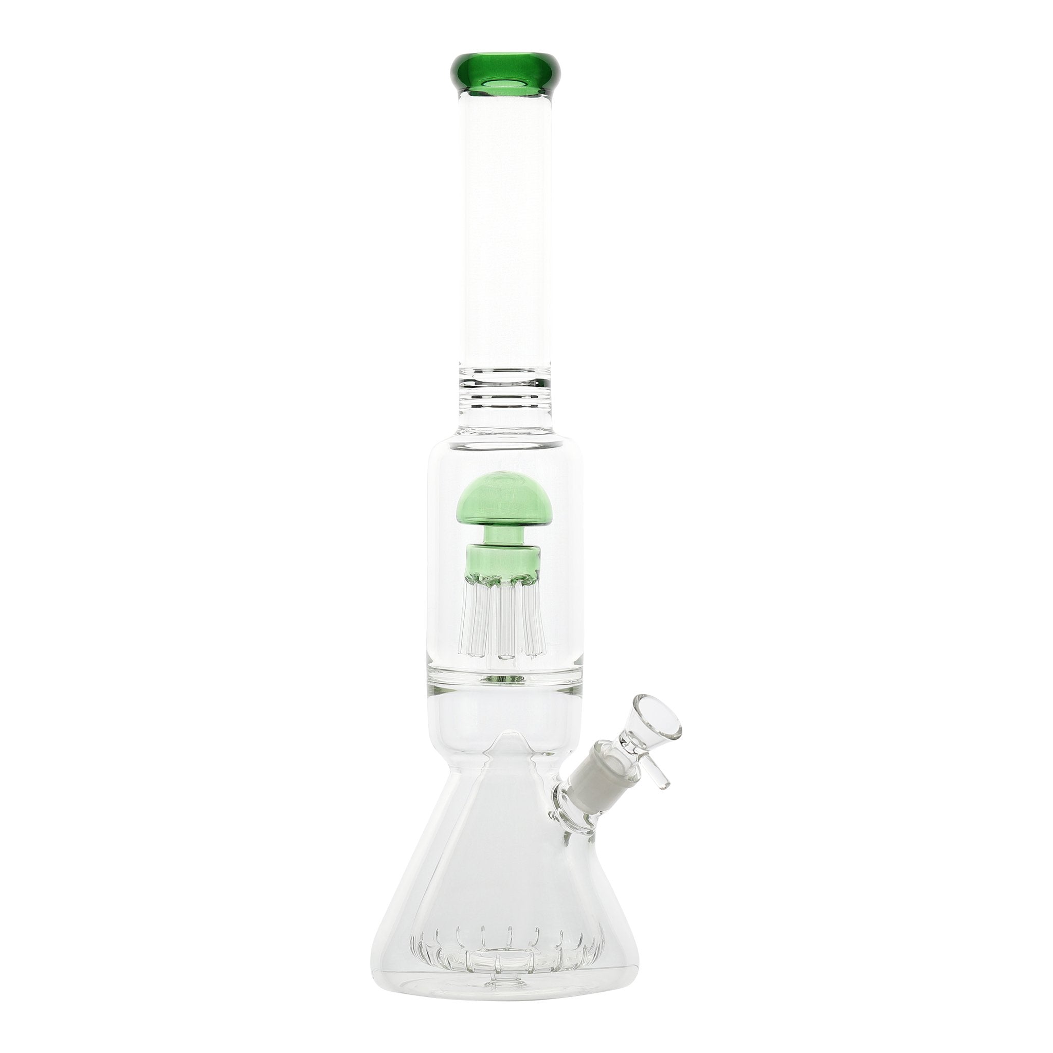 Sprouted Mushroom Perc Bong - 18in - Image 4