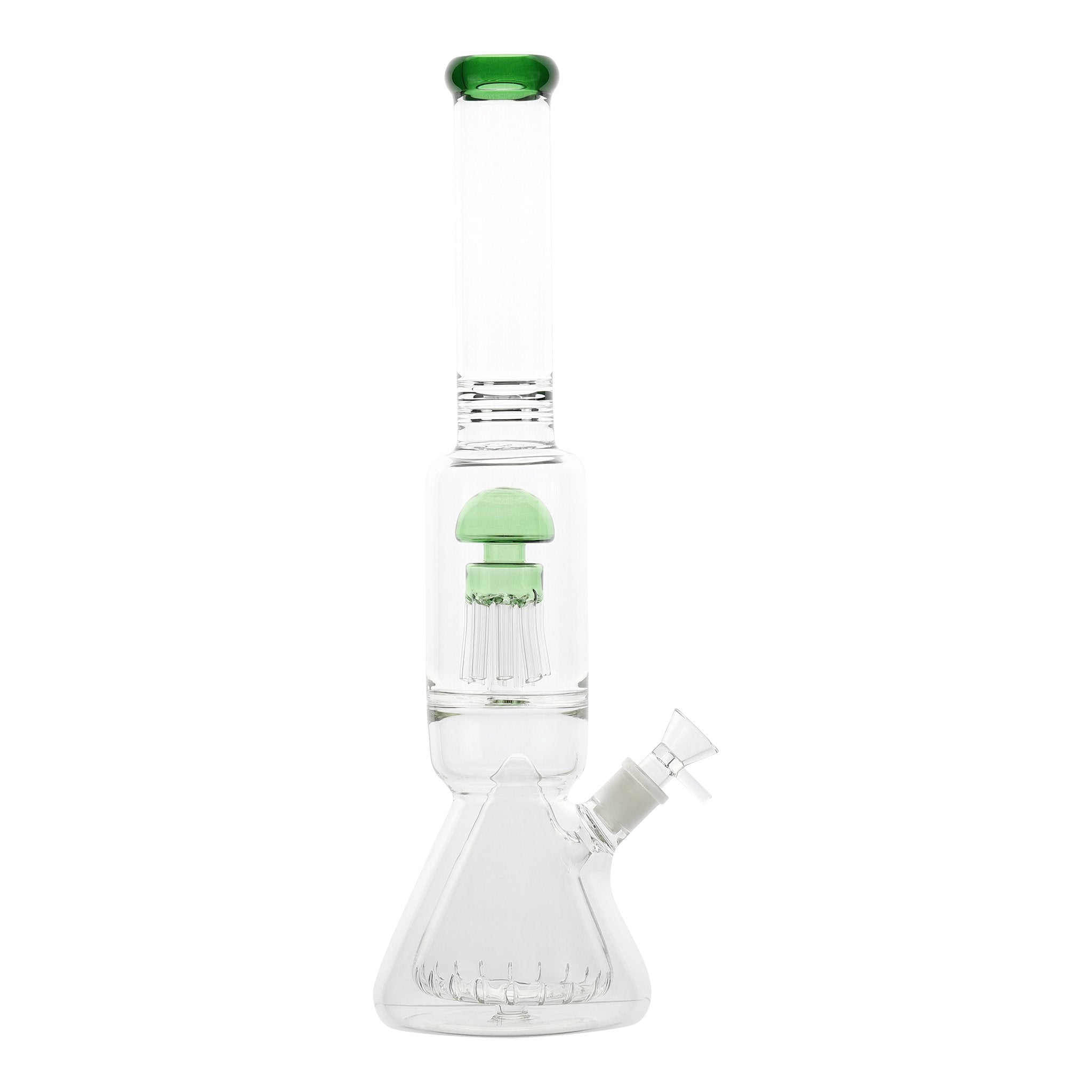 Sprouted Mushroom Perc Bong - 18in - Image 2