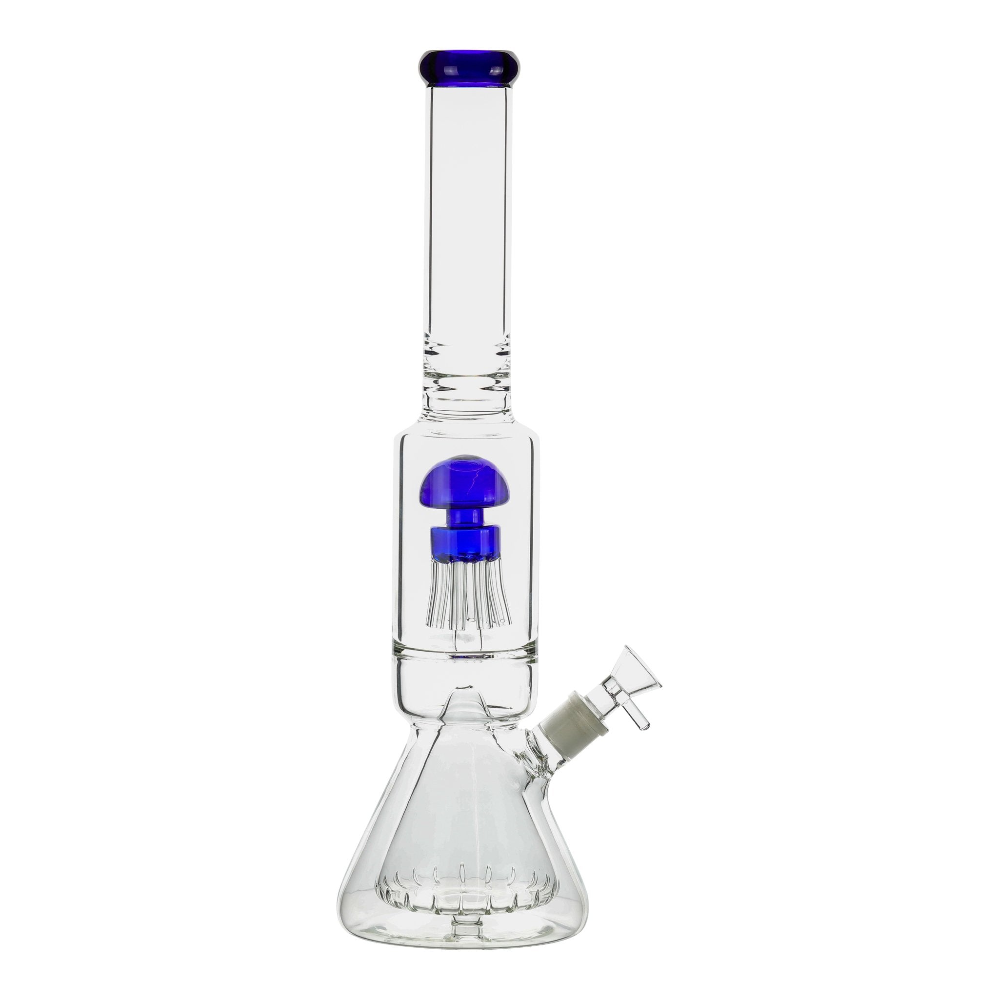 Sprouted Mushroom Perc Bong - 18in