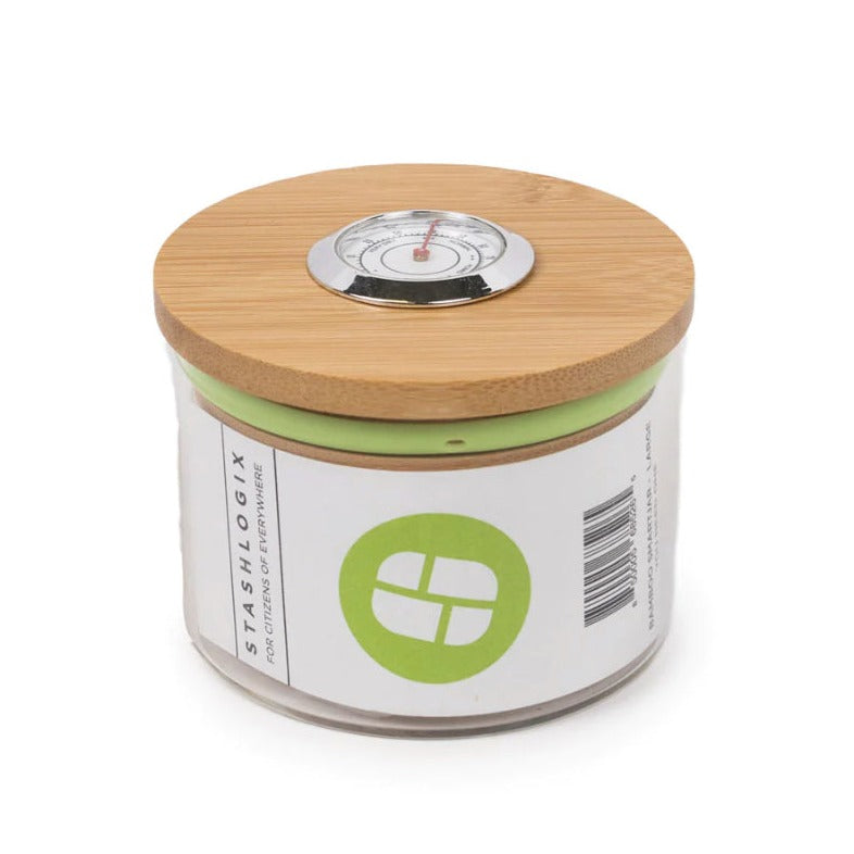 StashLogix Bamboo SmartJar