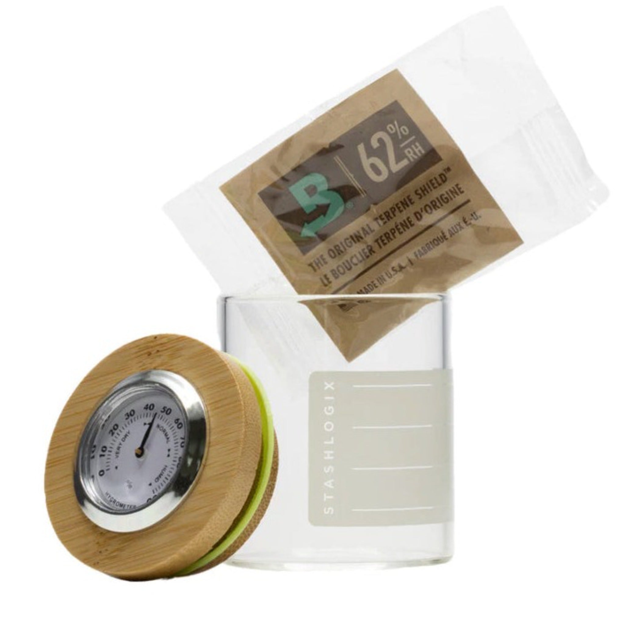 StashLogix Bamboo SmartJar - Image 3