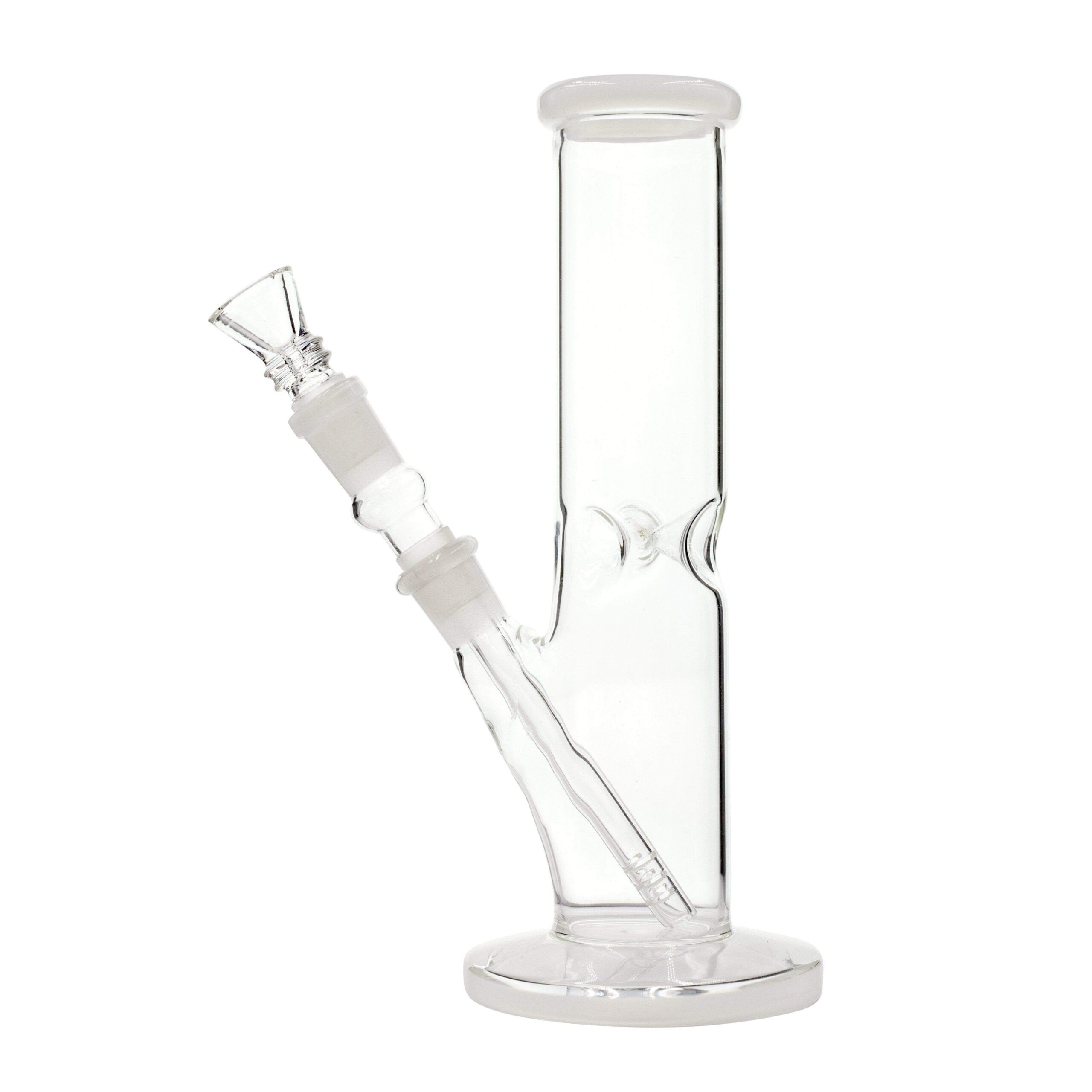 Straight Up Glass Bong - 8in - Image 4
